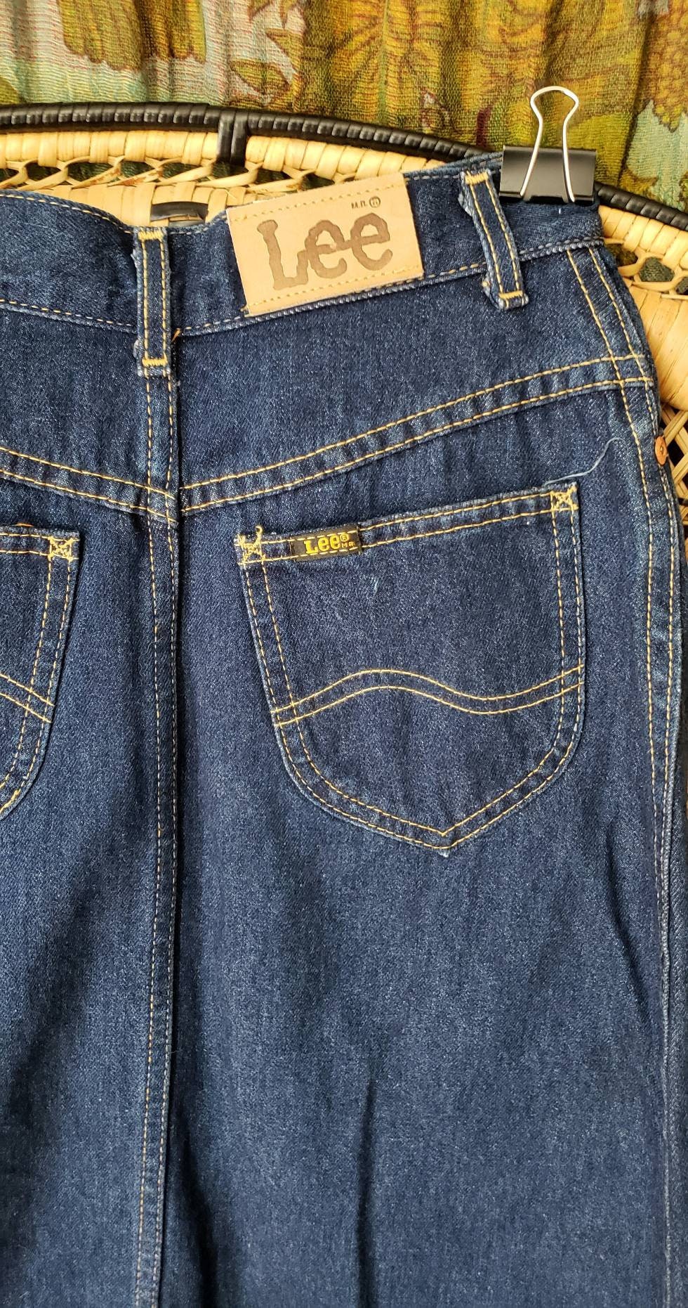 70s Lee Riders Jean Skirt 5 by Lee Riders - Image 8