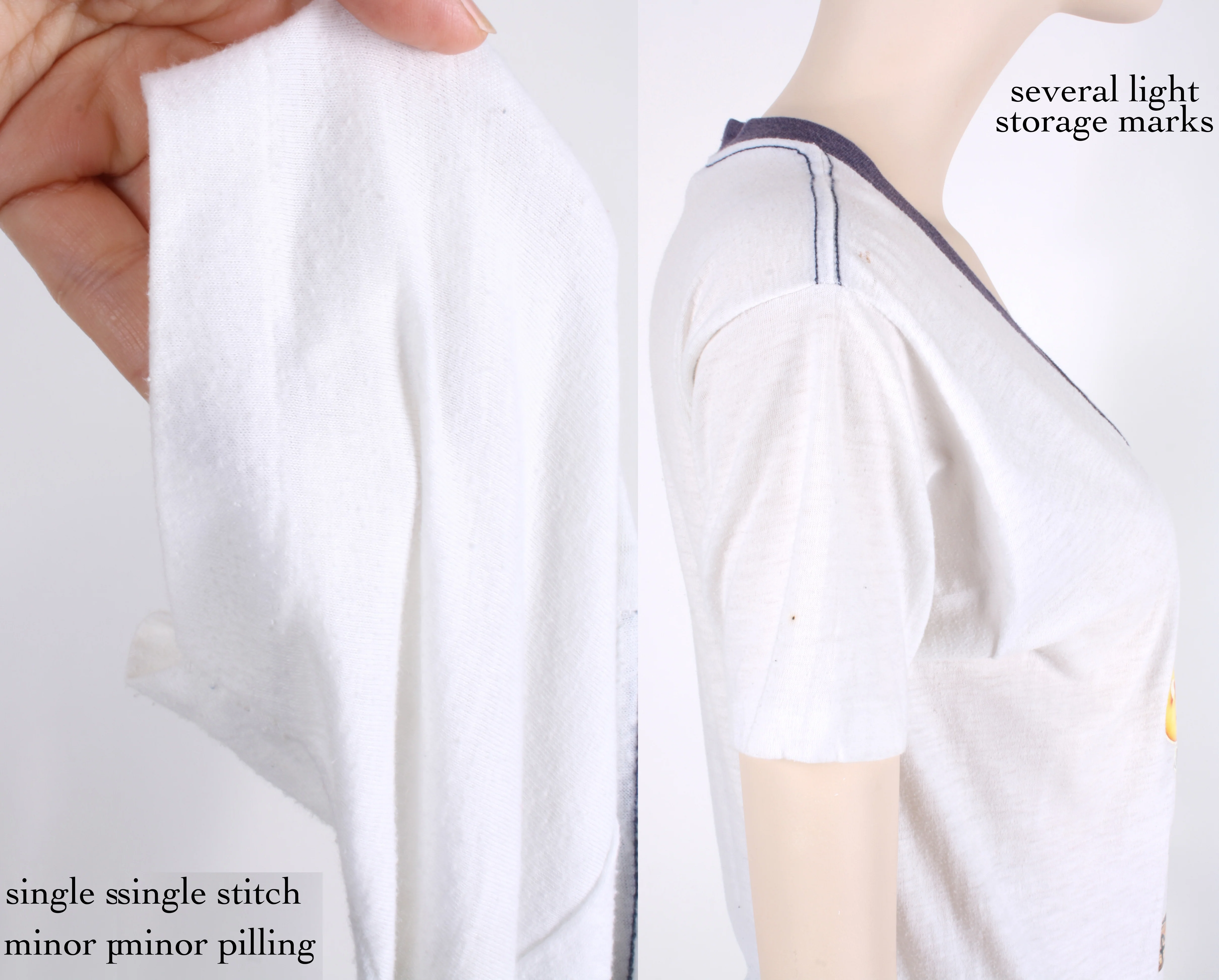 70s Long Night Shirt Single Stitch Glitter Iron On - Image 6