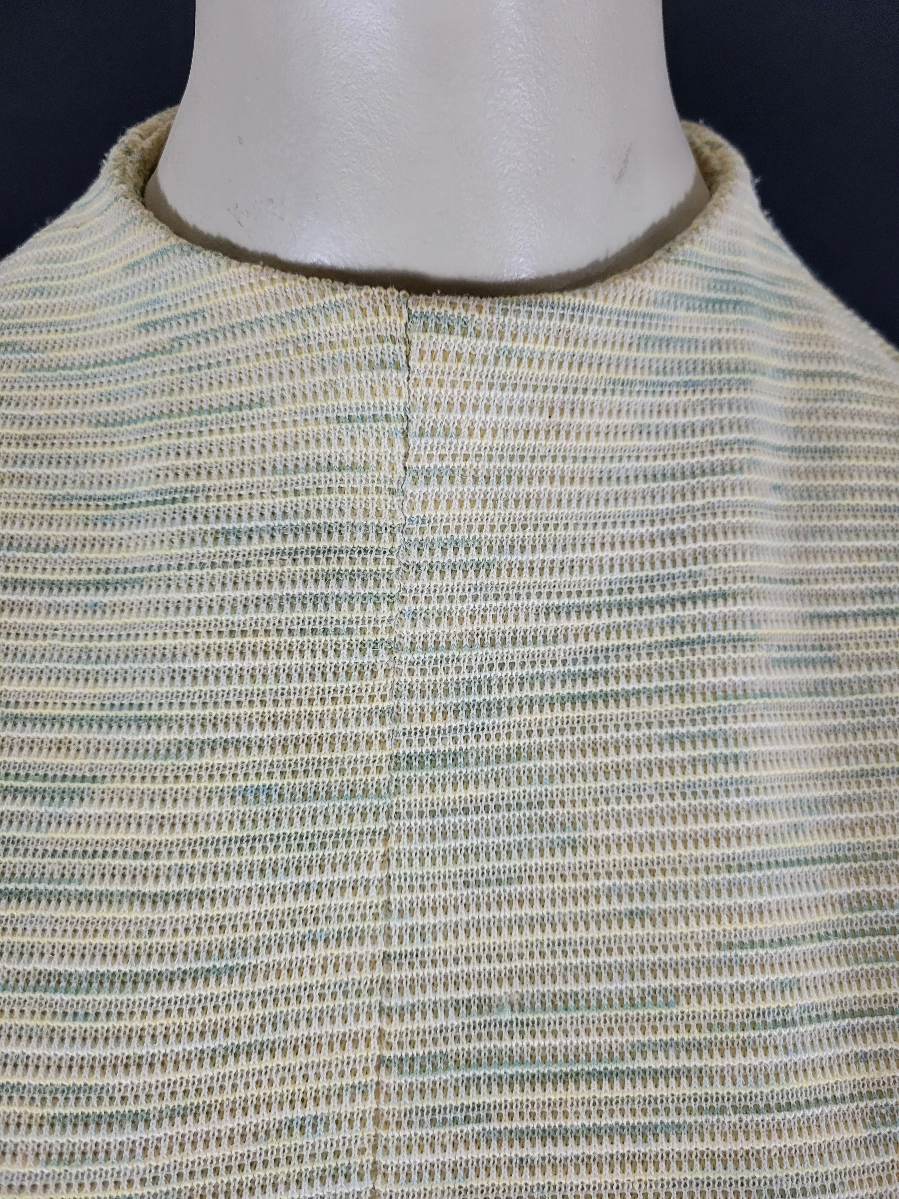 70s Long Sleeve Knit A-line Dress By Leslie Fay - Image 5