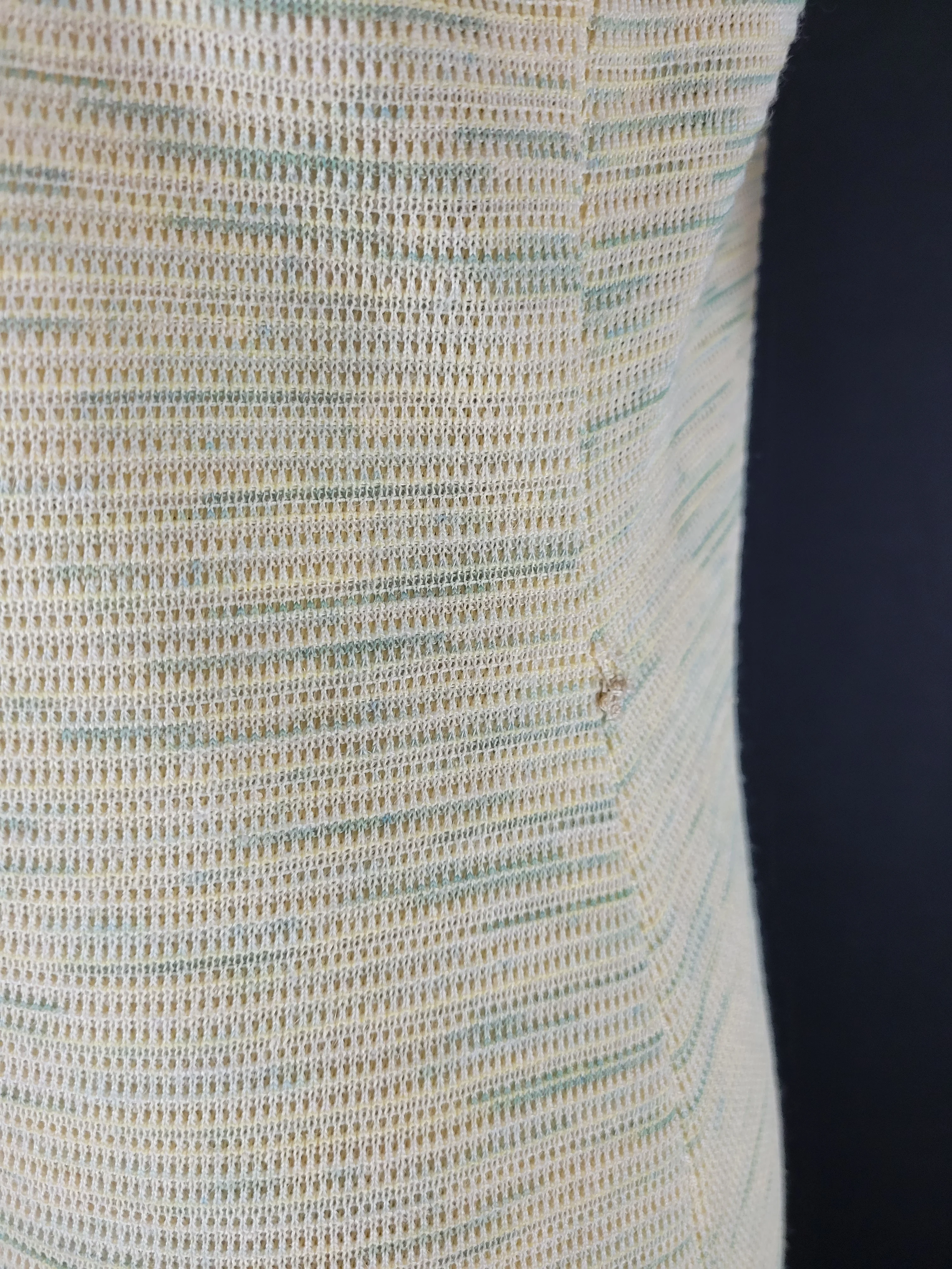 70s Long Sleeve Knit A-line Dress By Leslie Fay - Image 8
