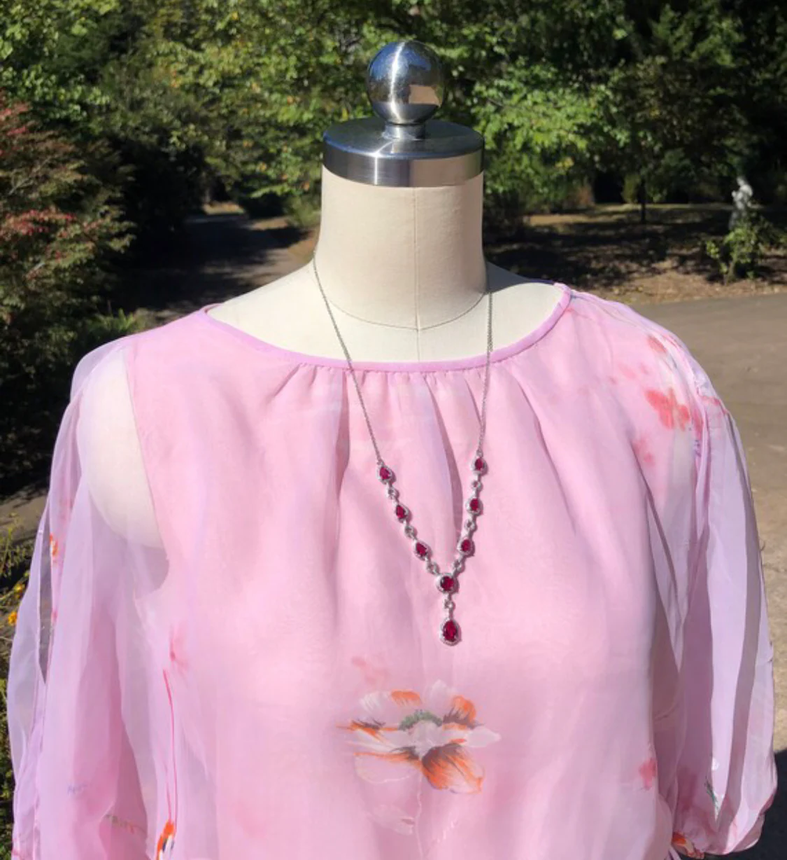 70s  Pink Dress by Malcolm Starr - Image 4