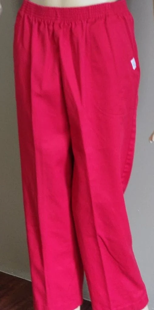 70's Bright Red Knit Vest and Pants Set by Hedy Knits Of Ca & Season Ticket - Image 10