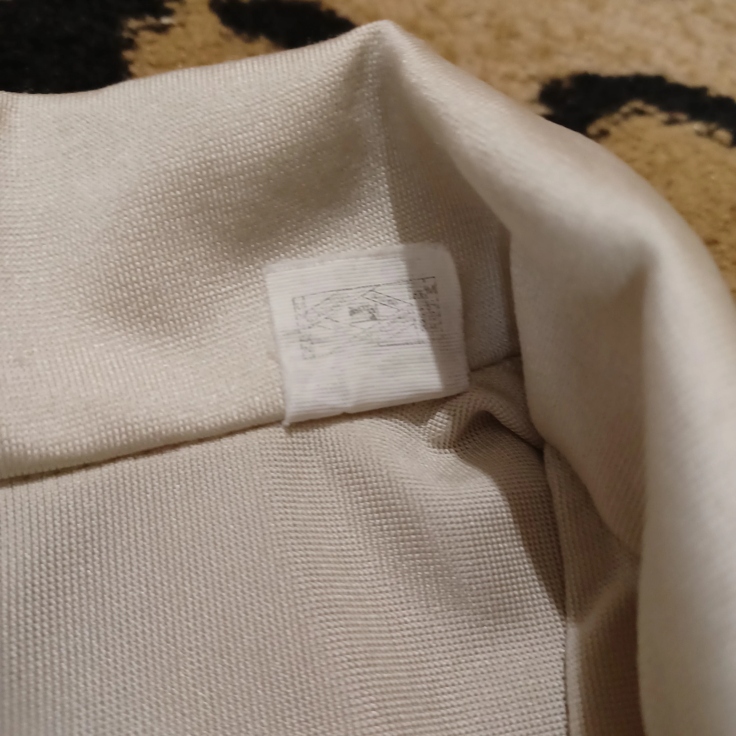 70s Mint Condition Neutral Shirt Dress By Bayard Sport - Image 7