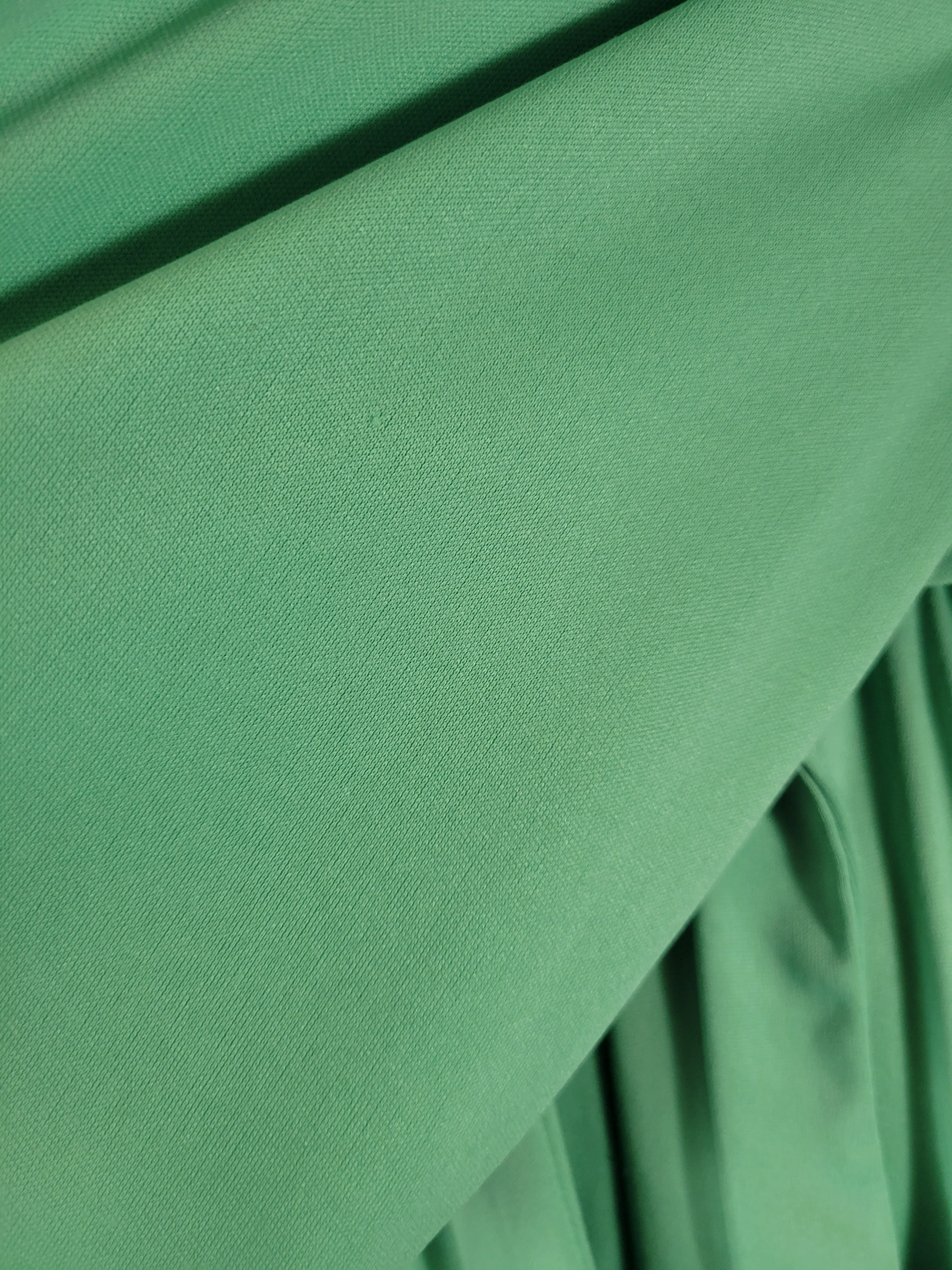70s Mint Green Long Sleeve Shirtwaist Dress By Sears - Image 7