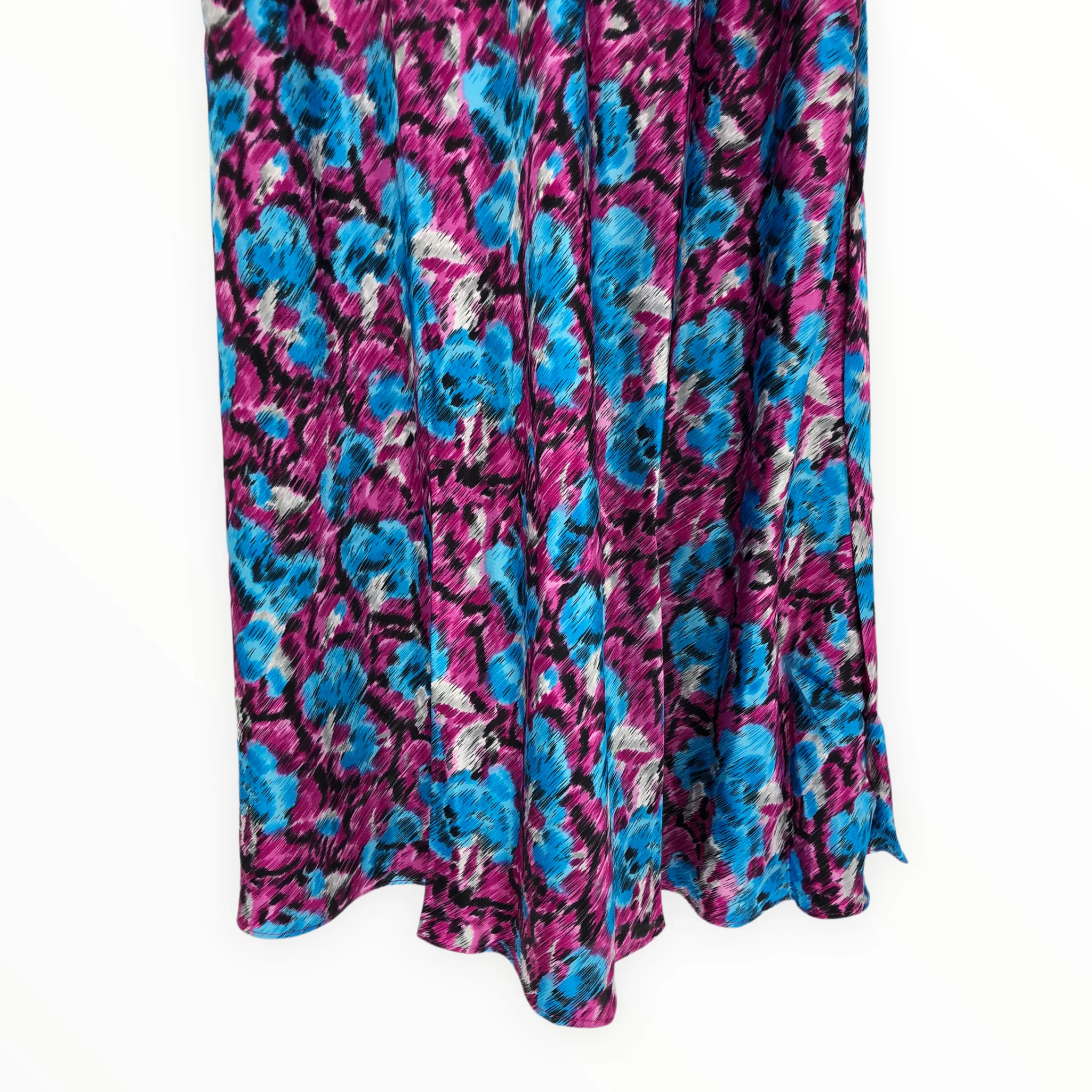 70s Miss Dior Christian Dior Pink Blue Slip Chemise By Miss Dior - Image 5
