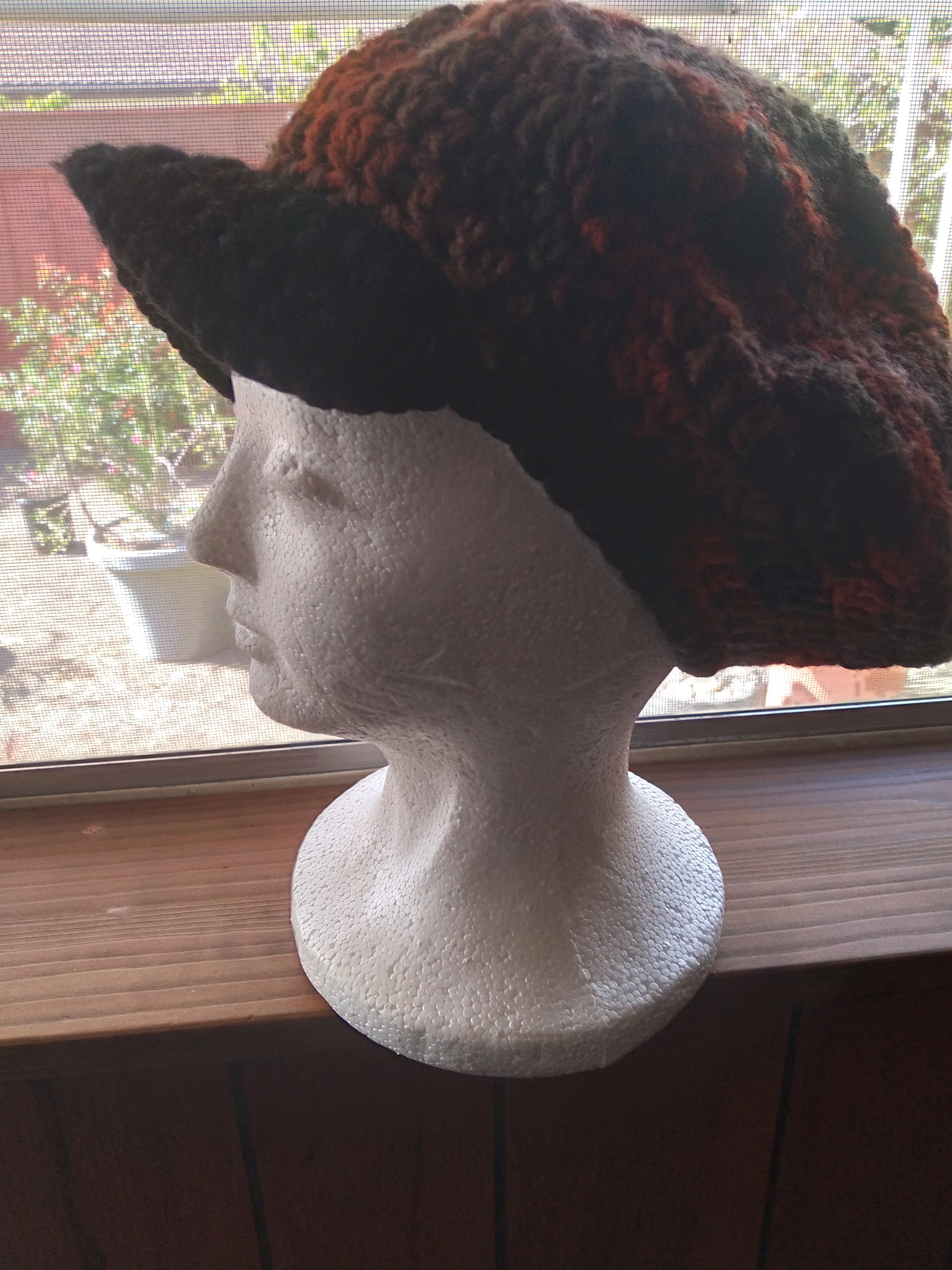 70s Multicolored Knit Cap - Image 3