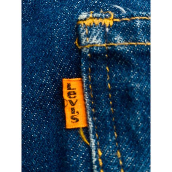 70s Orange Tag Blue Jeans Womens High Waist Euc Vintage Rare! by Levis - Image 9