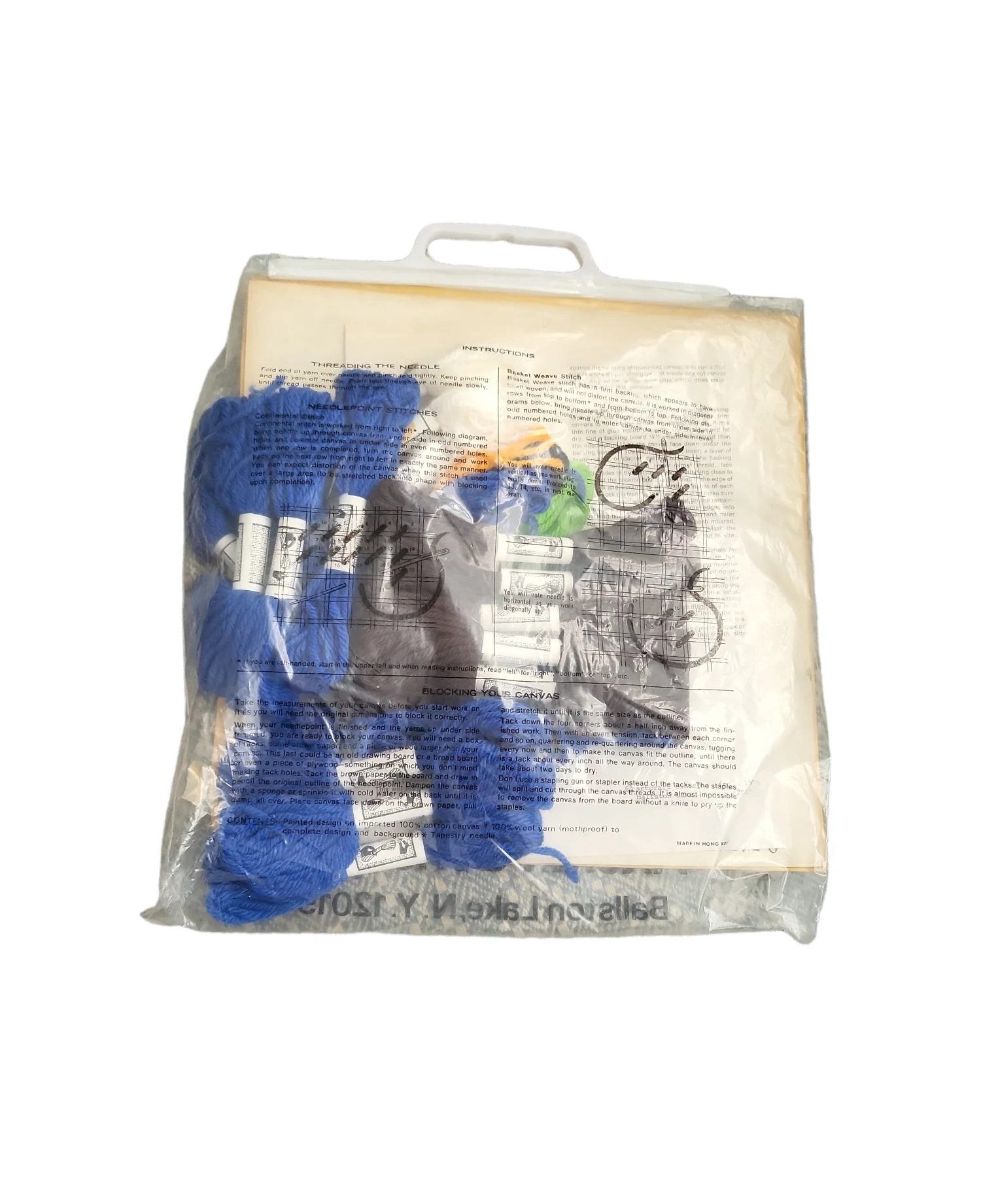 70s Owl Crewel Art Kit By Artcraft Concepts - Image 8