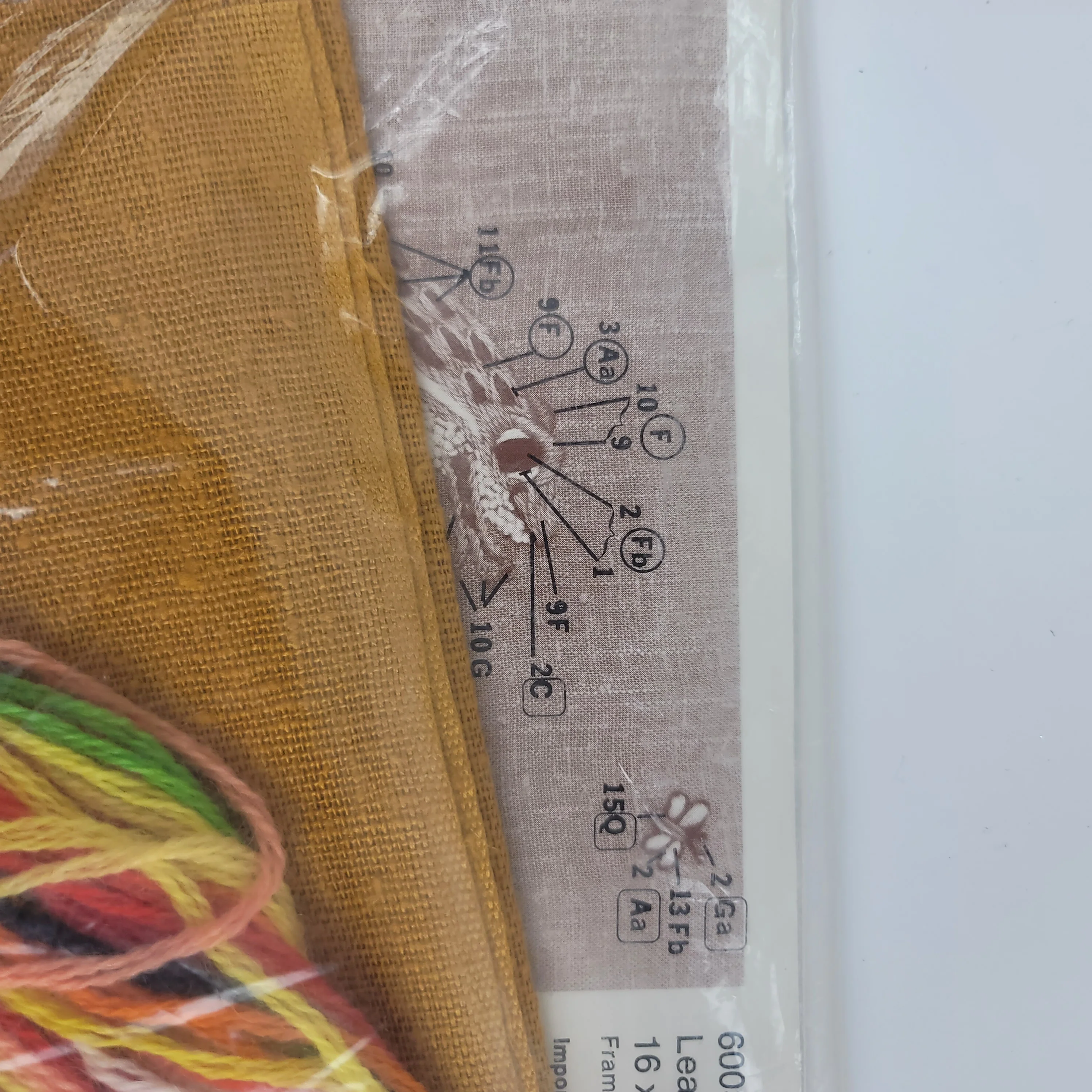 70s Pauline Denham Crewel Embroidery Kit Leaping Frog By Pauline Denham - Image 6