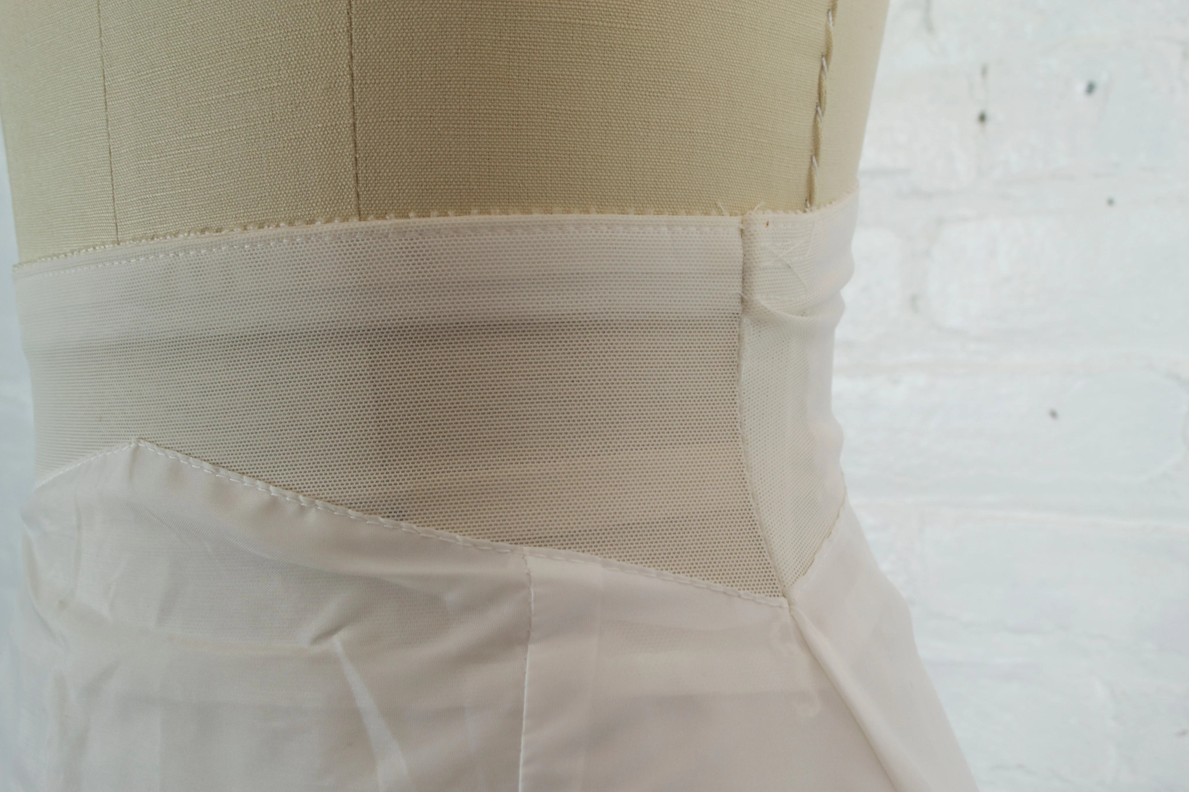 70s Petticoat Crinoline For Wedding Gown . Bridal Slip By Sydney Bush Oringinals - Image 8