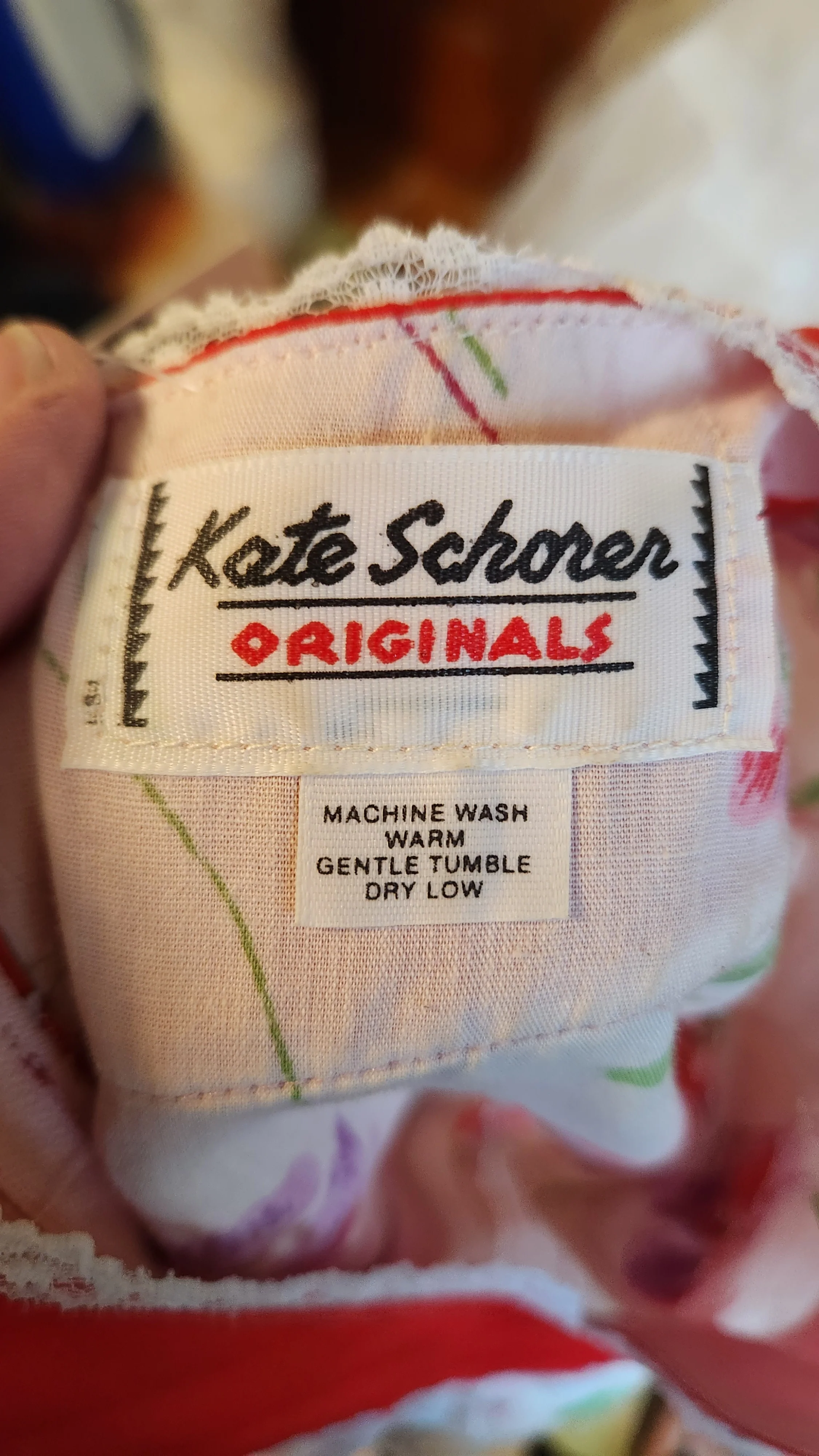 70s Pink And Red Floral Square Dance Dress Swing Dance By Kate Schorer Originals - Image 10