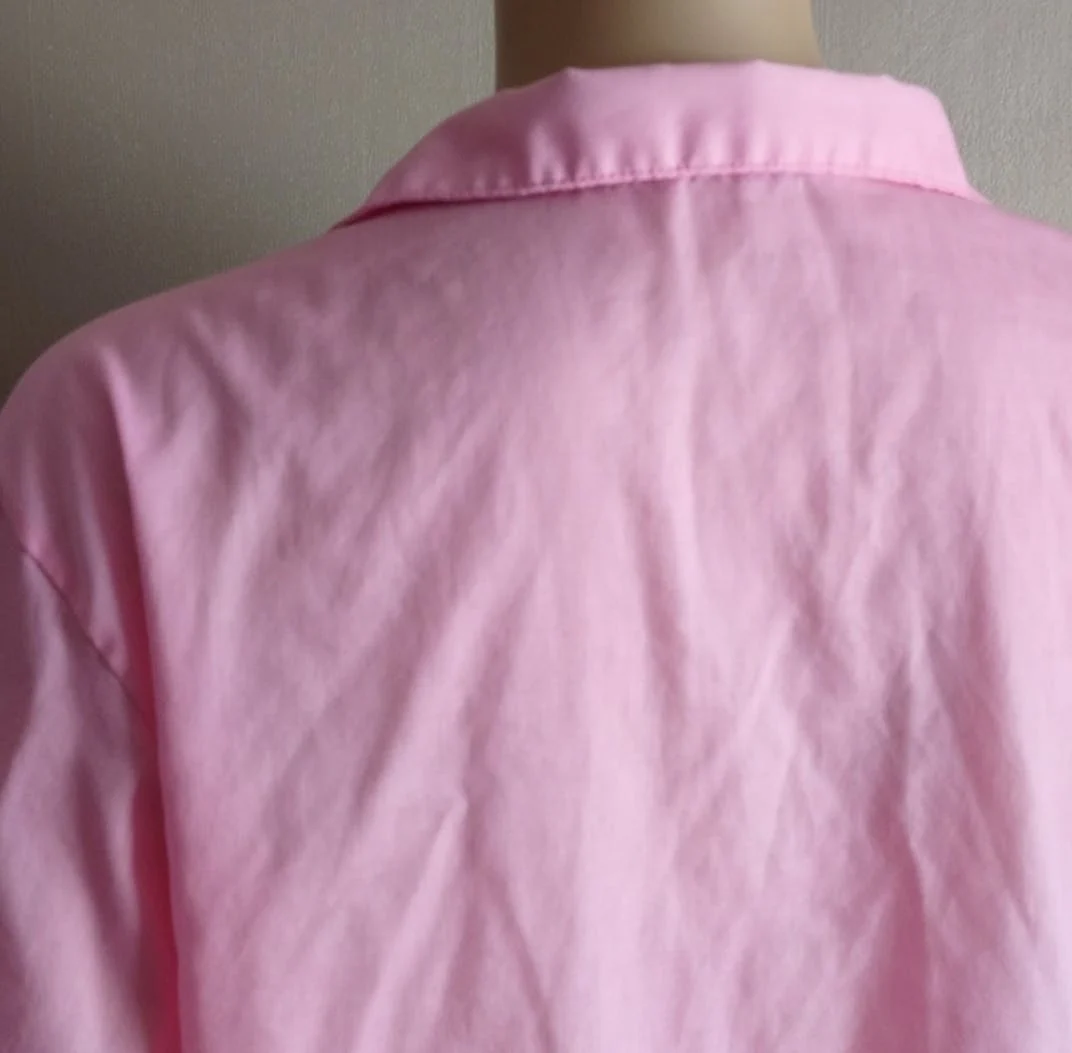 70's Pink Perma Press Top by Sears Perma Press - Image 4