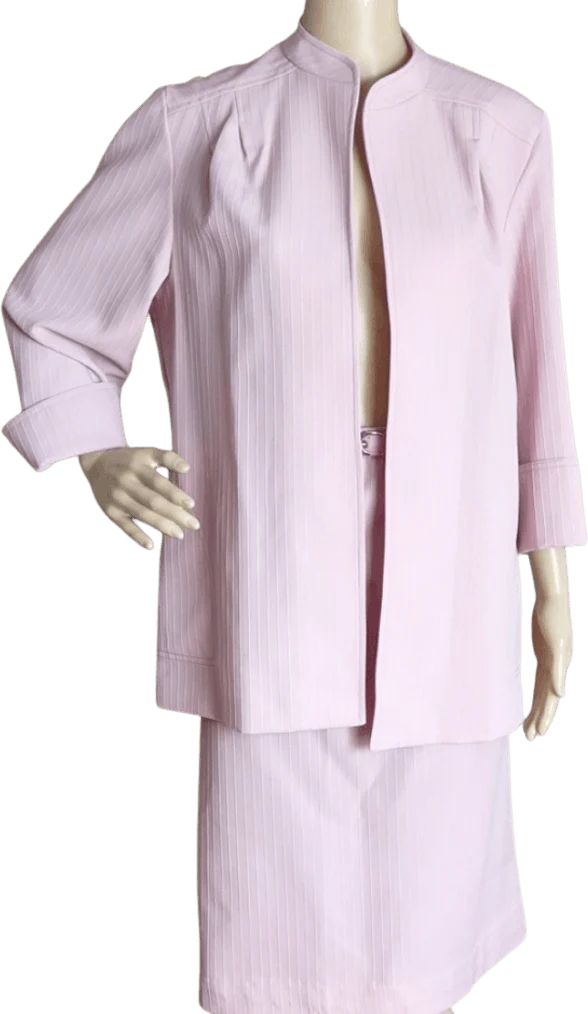 70's Pale Pink Skirt Set by Countess