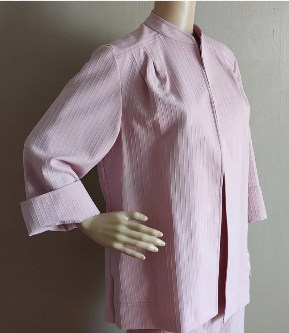 70's Pale Pink Skirt Set by Countess - Image 4