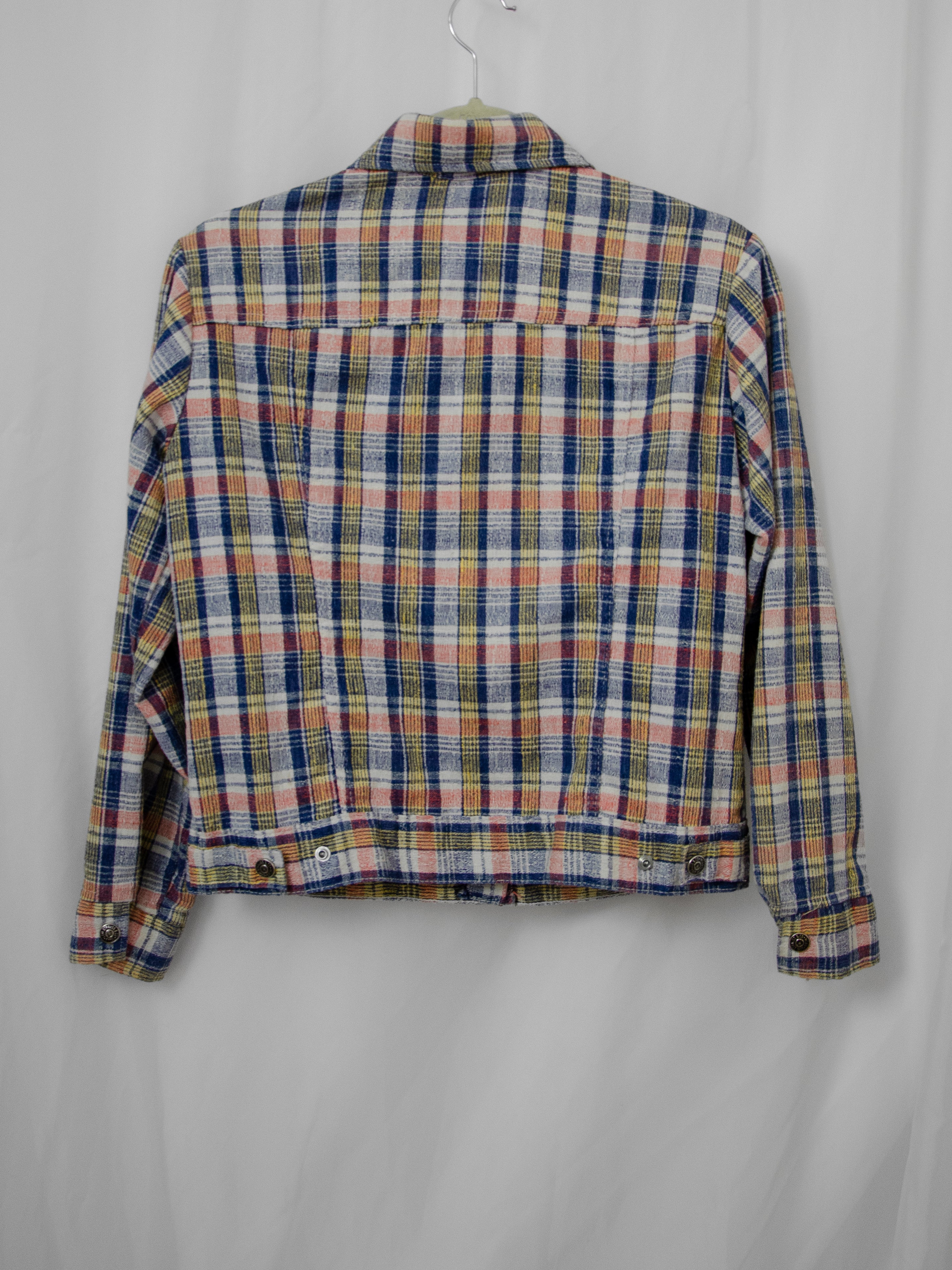 70s Plaid Casual Jacket by Levis - Image 4