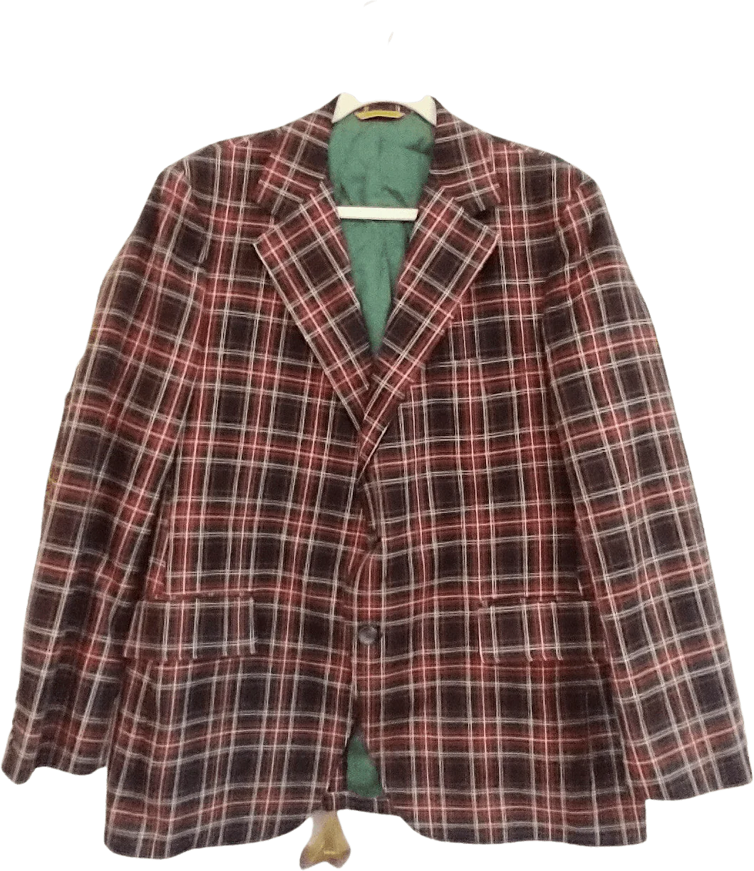 70s Plaid Union Made Jacket By Jc Penny Classic Contemporary - Image 2