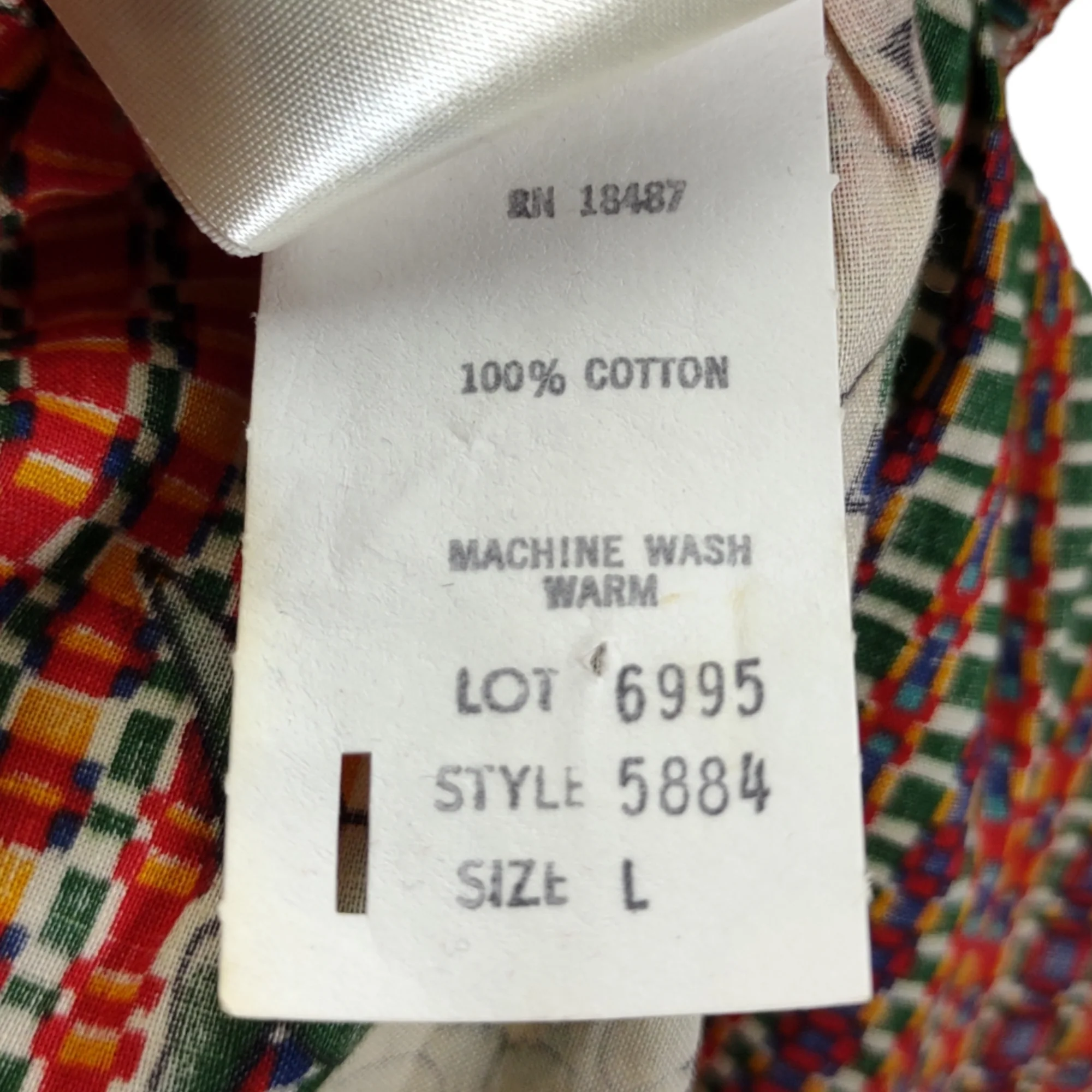 70s Puff Sleeve Peplum Button Up Top Floral Print By Just Tops of California - Image 9