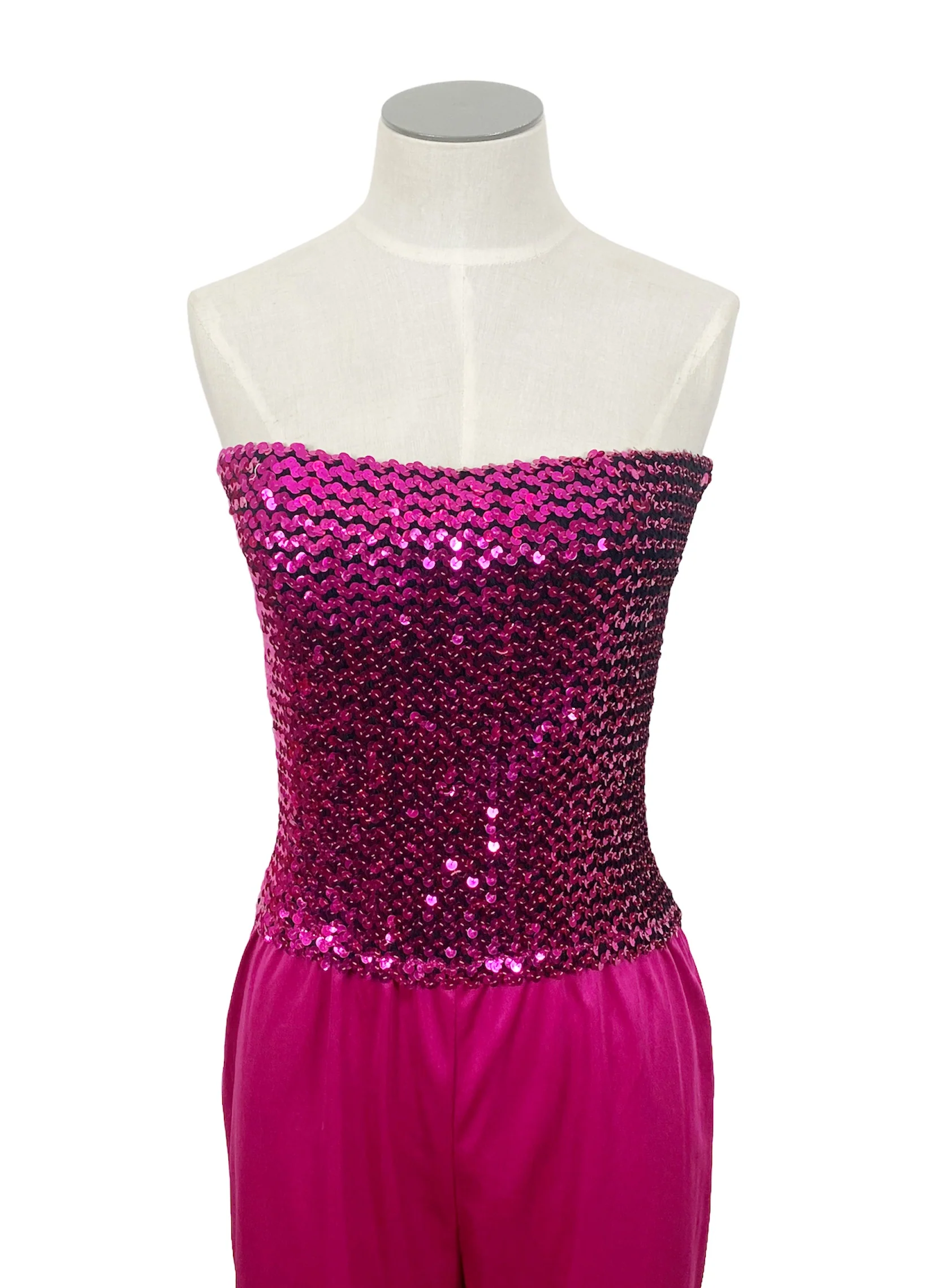 70s Sequin Jumpsuit - Image 6