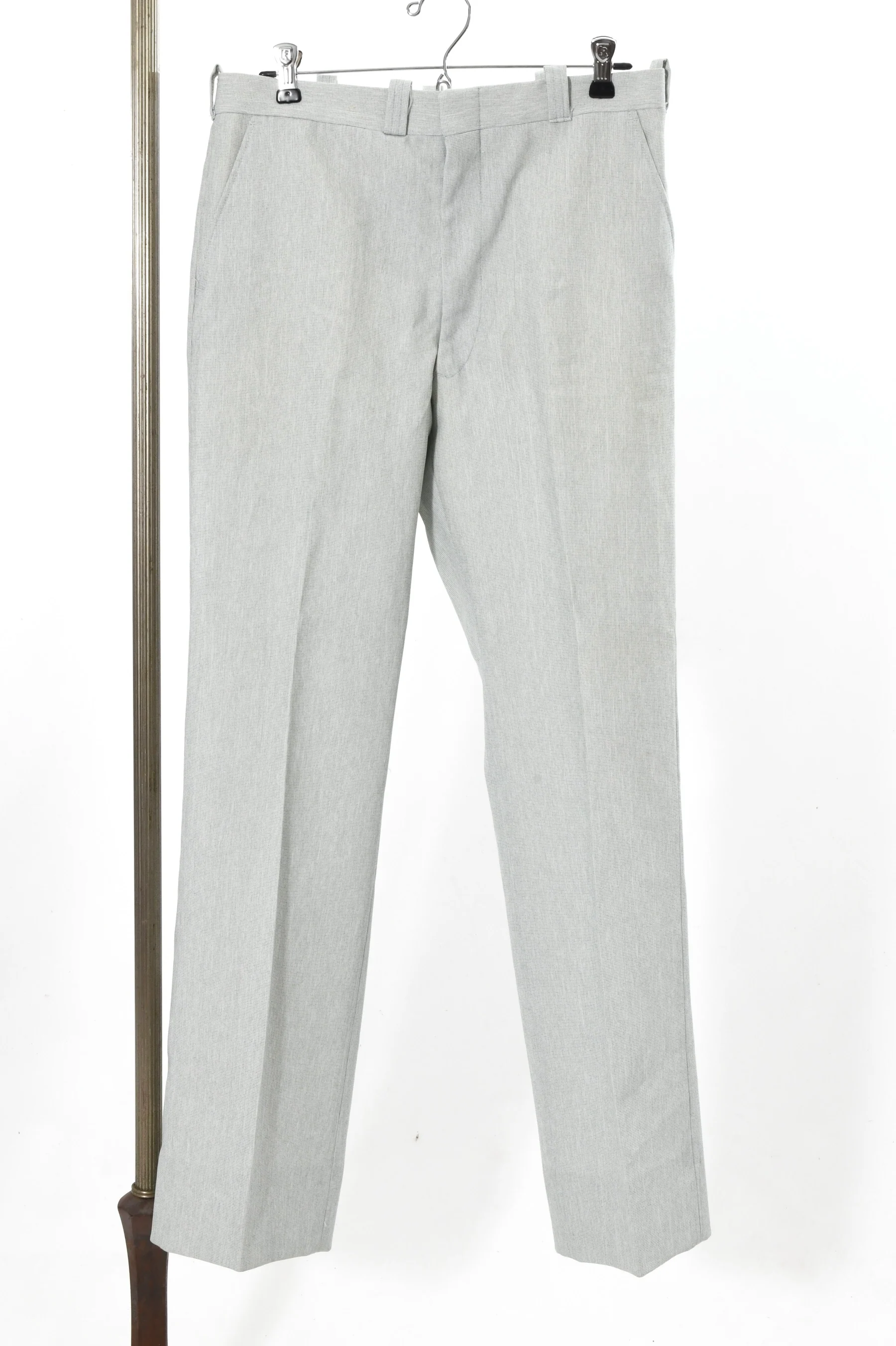 70s Soft Green Single Breasted Mens Two Piece Suit by Fioravanti - Image 7