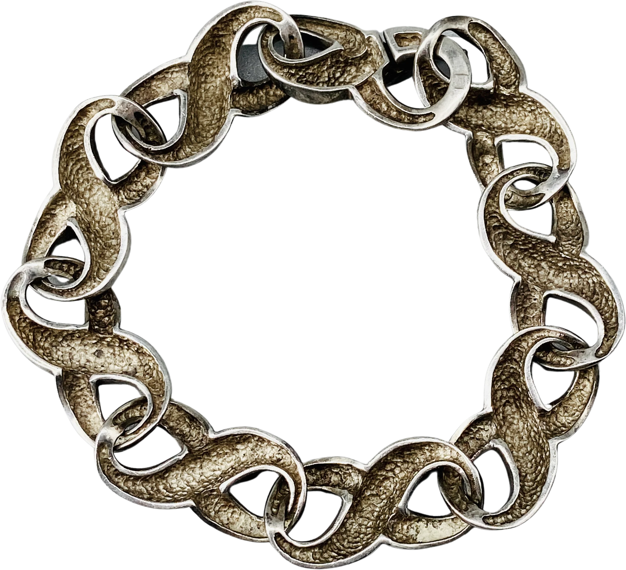70s Sterling Silver Charles Krypell Bracelet By Krypell - Image 2