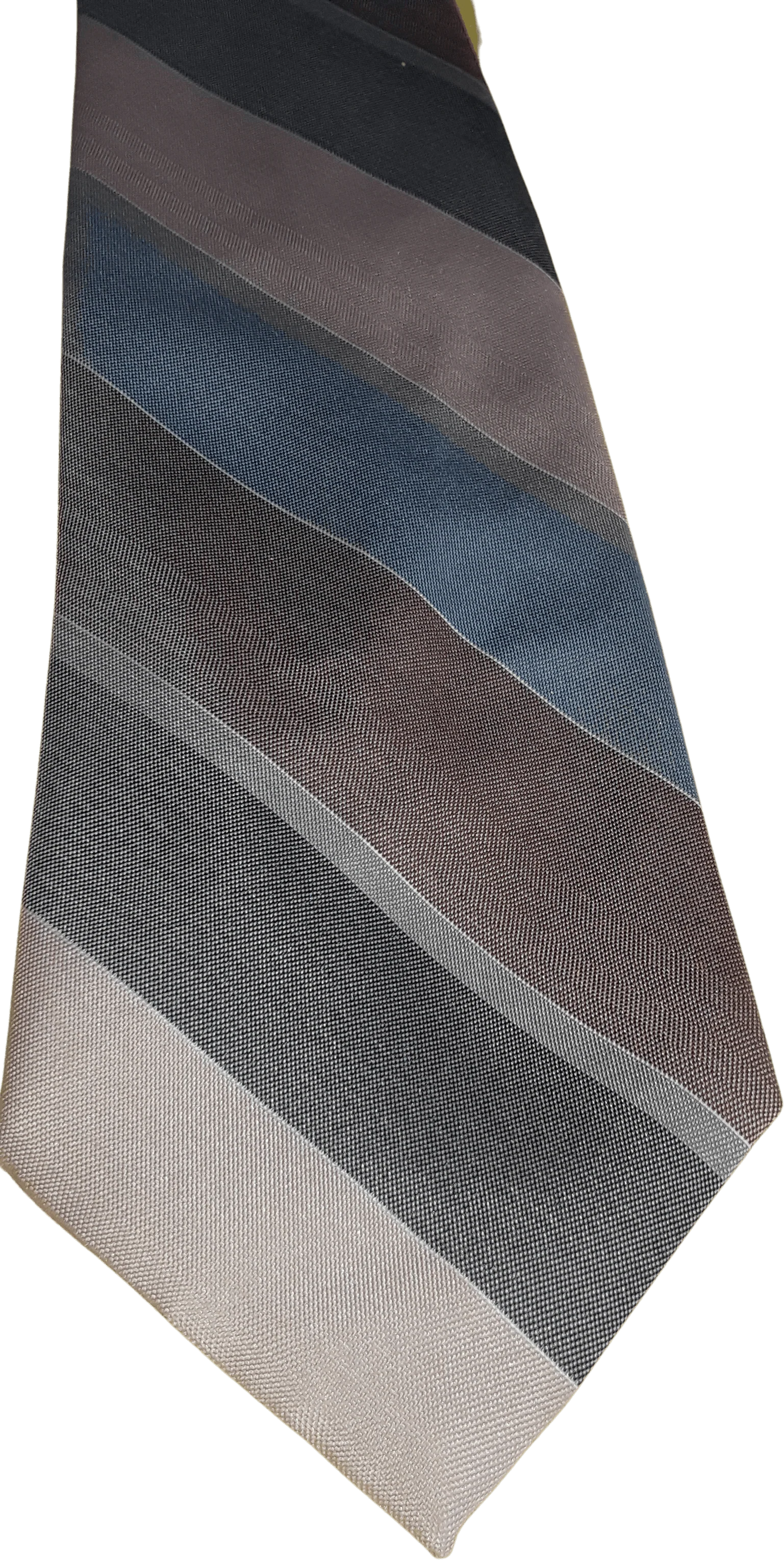 70's Striped Tie by Austin Manor - Image 2