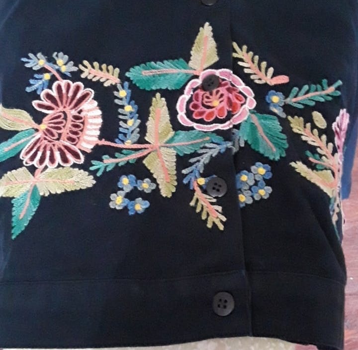 90's Embroidered Jacket by Take Two Clothing - Image 3