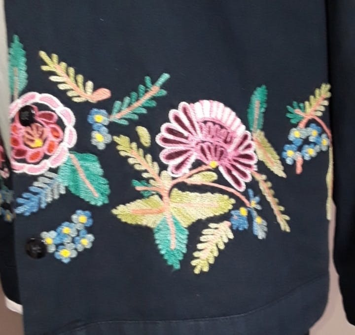 90's Embroidered Jacket by Take Two Clothing - Image 6