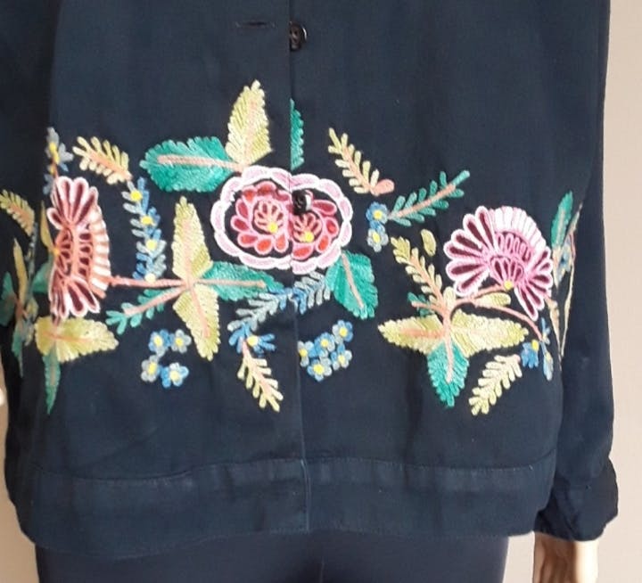 90's Embroidered Jacket by Take Two Clothing - Image 7