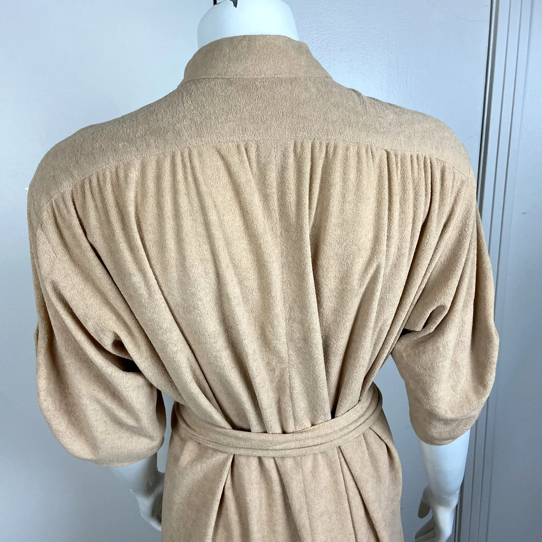 70s Terrycloth Tunic Top Pants Suit Matching Set By Mary Martin for Rainbow of California - Image 6