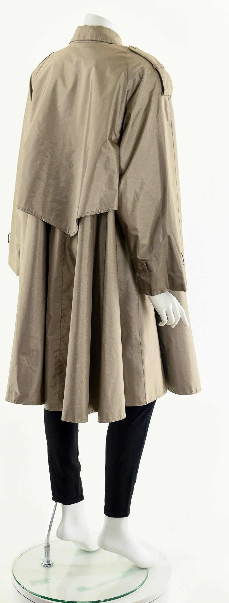 70s Trapeze Trench Raincoat by Weather Master - Image 6