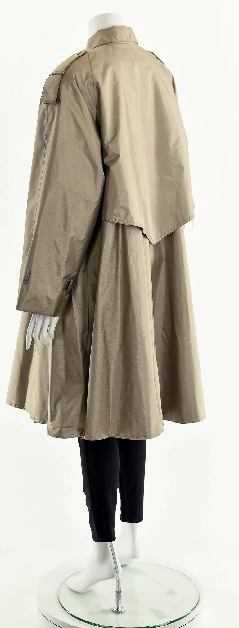 70s Trapeze Trench Raincoat by Weather Master - Image 8