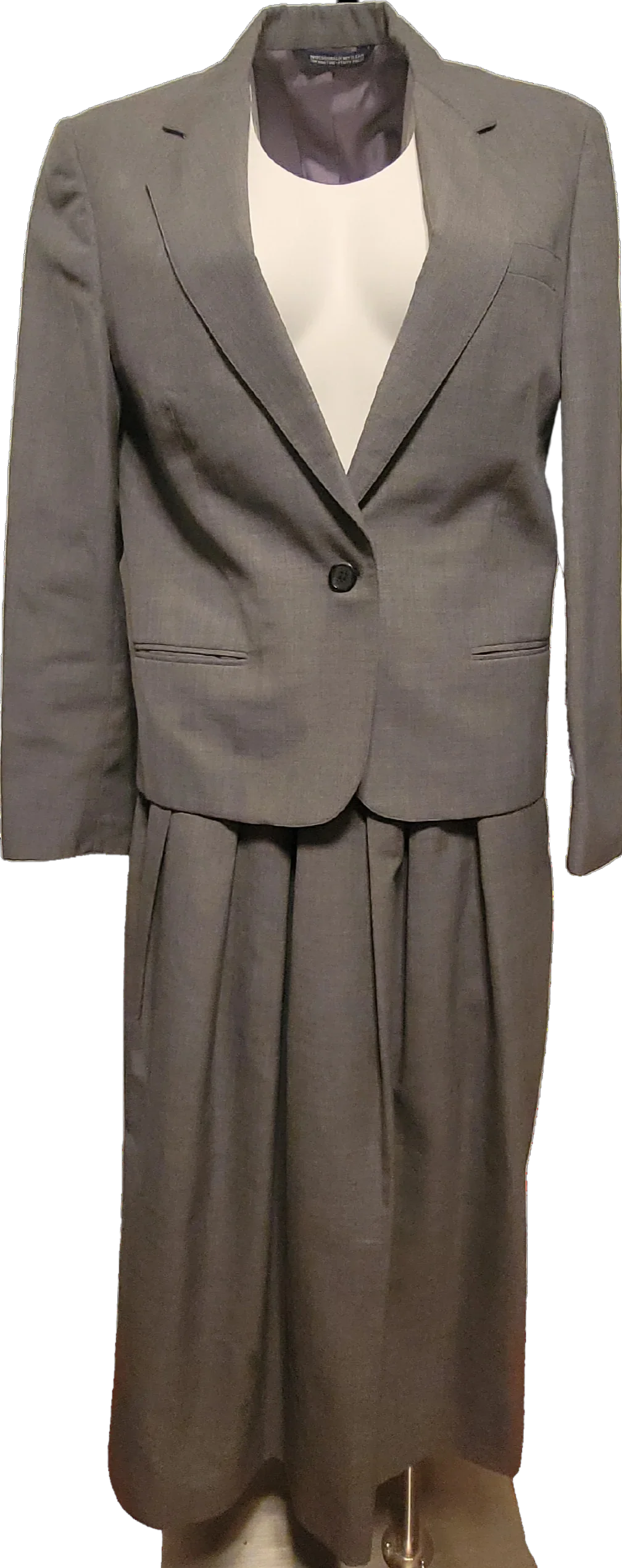 70s Two Piece Skirt Suit By Austin Reed of Regent Street