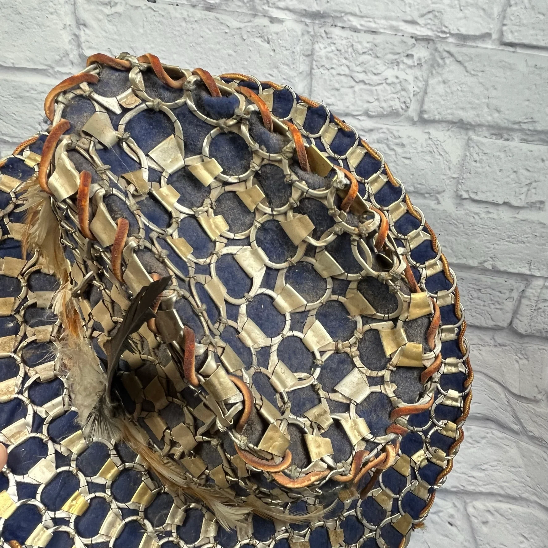 70s Unique Ooak Handmade Cowboy Hat Wearable Art - Image 11