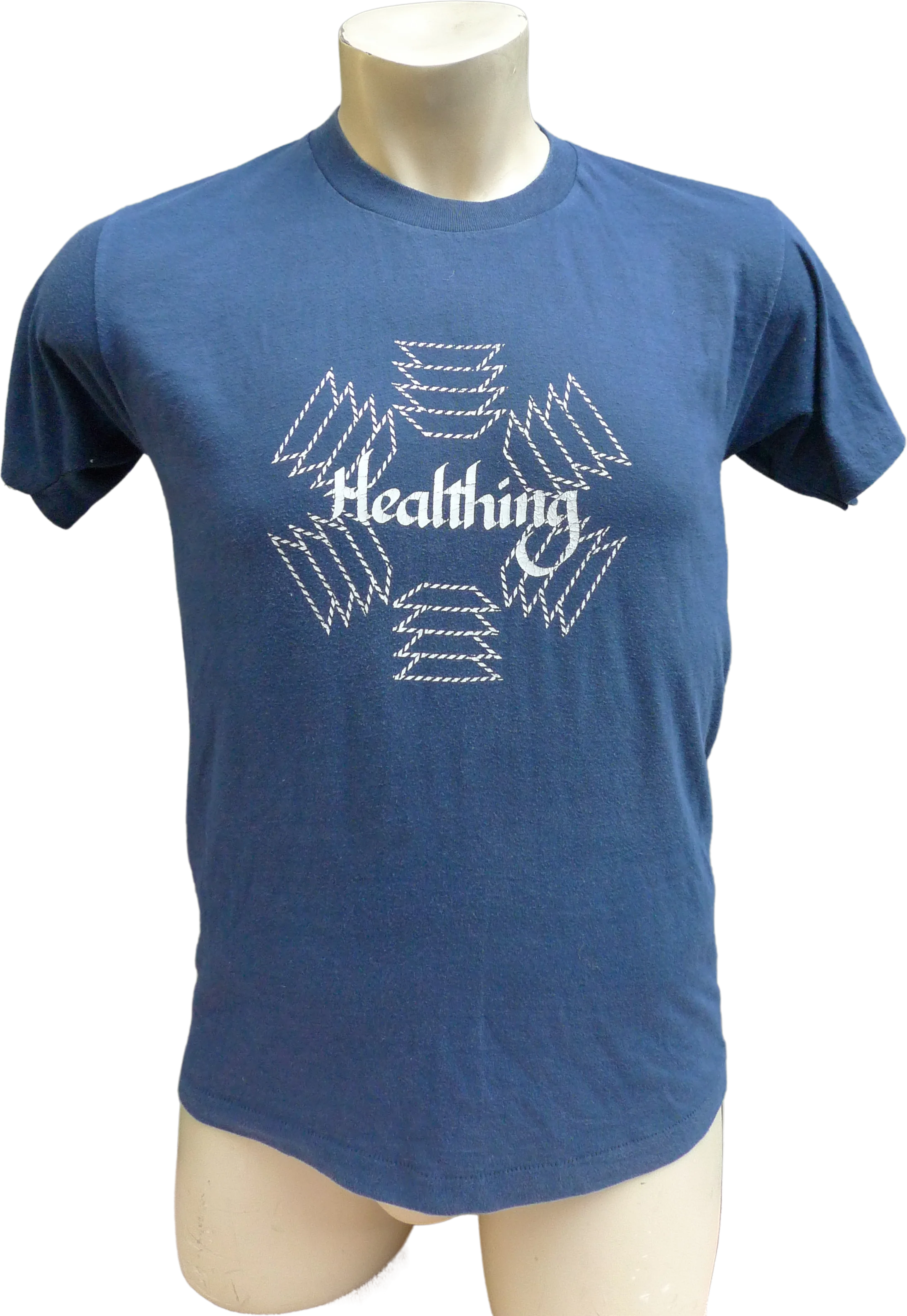 70s Unisex 38 * Healthing Single Stitch Shirt