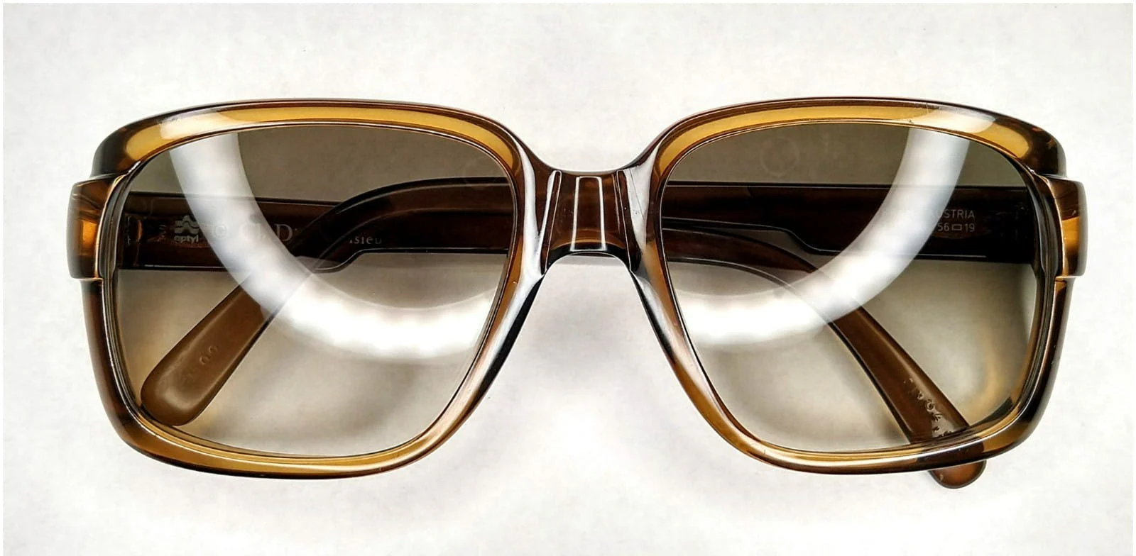 70s Vintage 2115 Optyl Sunglasses Frame Austria By Christian Dior Monsieur