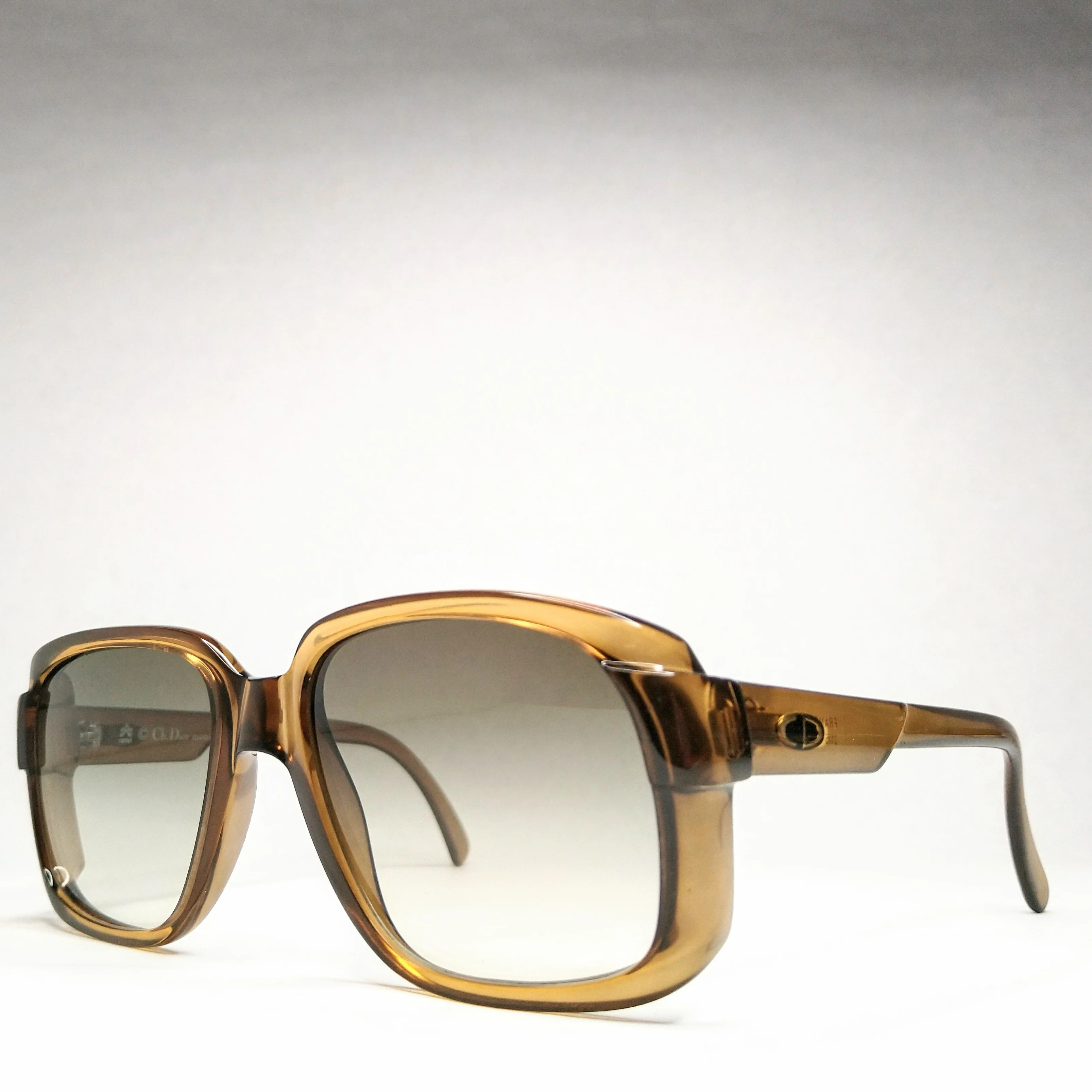 70s Vintage 2115 Optyl Sunglasses Frame Austria By Christian Dior Monsieur - Image 6