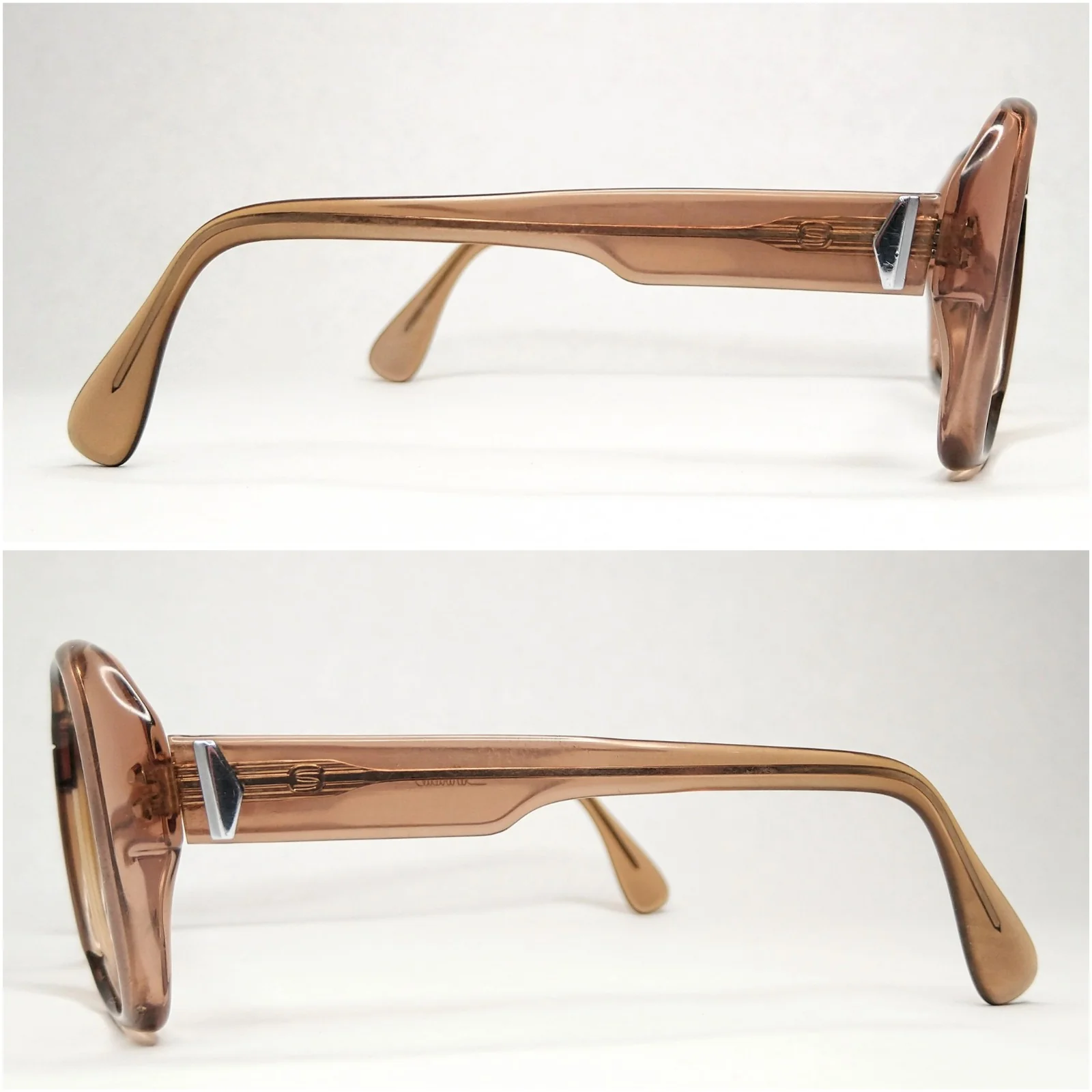 70s Vintage 239 Sunglasses Eyeglasses Frame Austria By Silhouette - Image 7