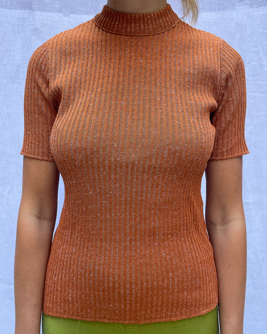 70s Vintage 70s Ribbed Knit (size Xs-m) - Image 3