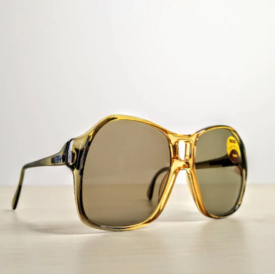 70s Vintage 8058 Optyl Navigator Aviator Sunglasses By Carl Zeiss - Image 5