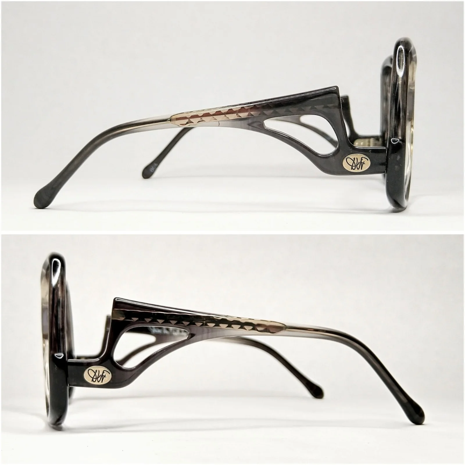 70s Vintage Allure Sunglasses Eyeglasses Frame France By Diane von Furstenberg - Image 10