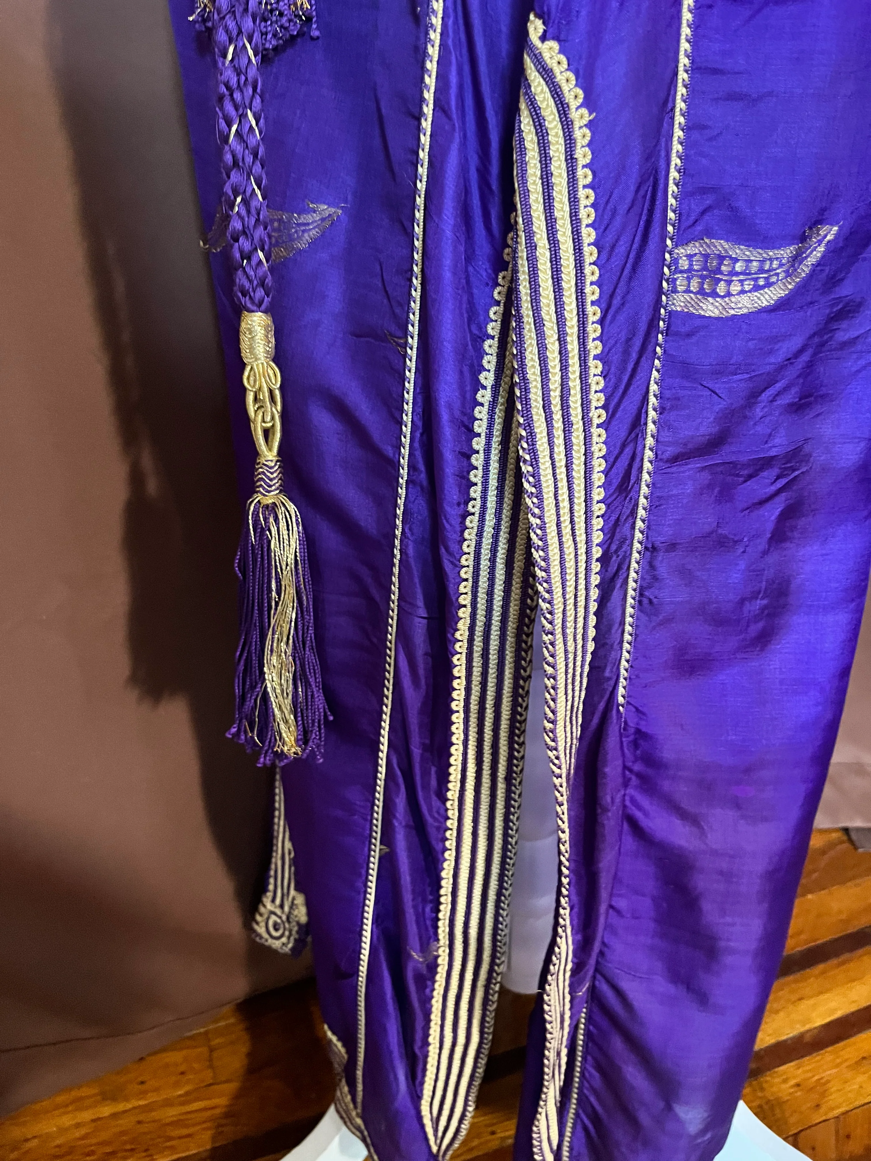 70s Vintage Authentic Morrocan Two Piece Caftan - Image 6
