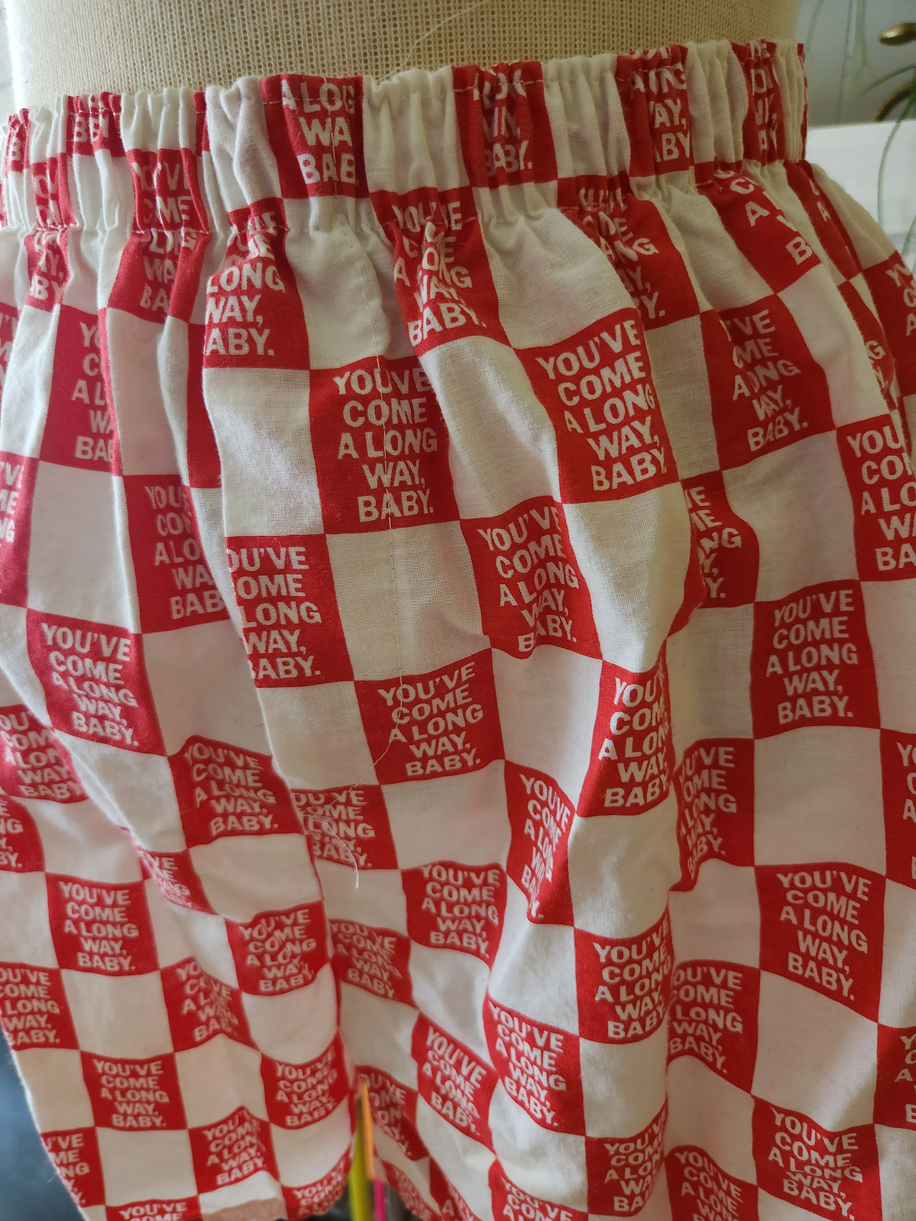70s Vintage Boxer Shorts By Virginia Slimswear By Virginia Slimswear - Image 2