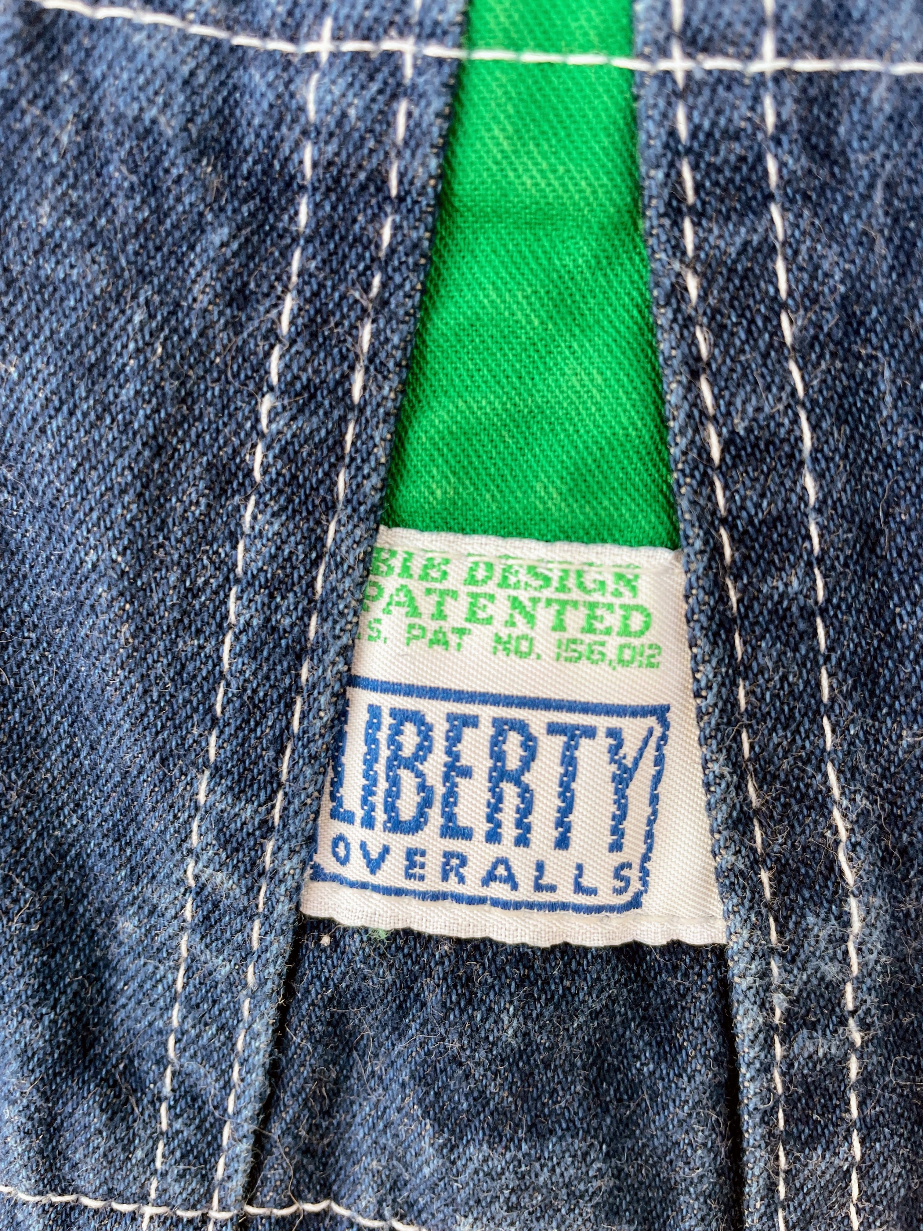 70s Vintage Denim Jeans Overalls Teen Unisex 16 By Liberty - Image 21