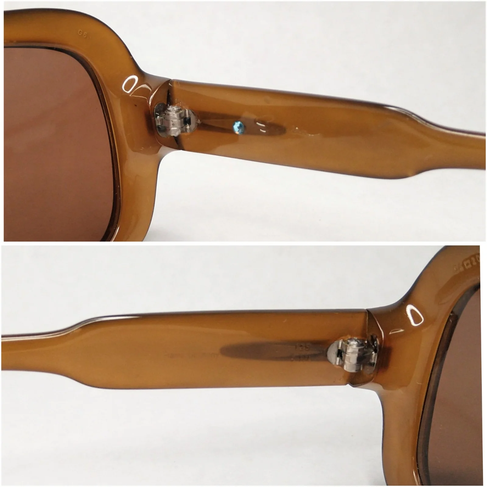 70s Vintage G63 Optyl Sunglasses Frame Germany By Saphira - Image 9