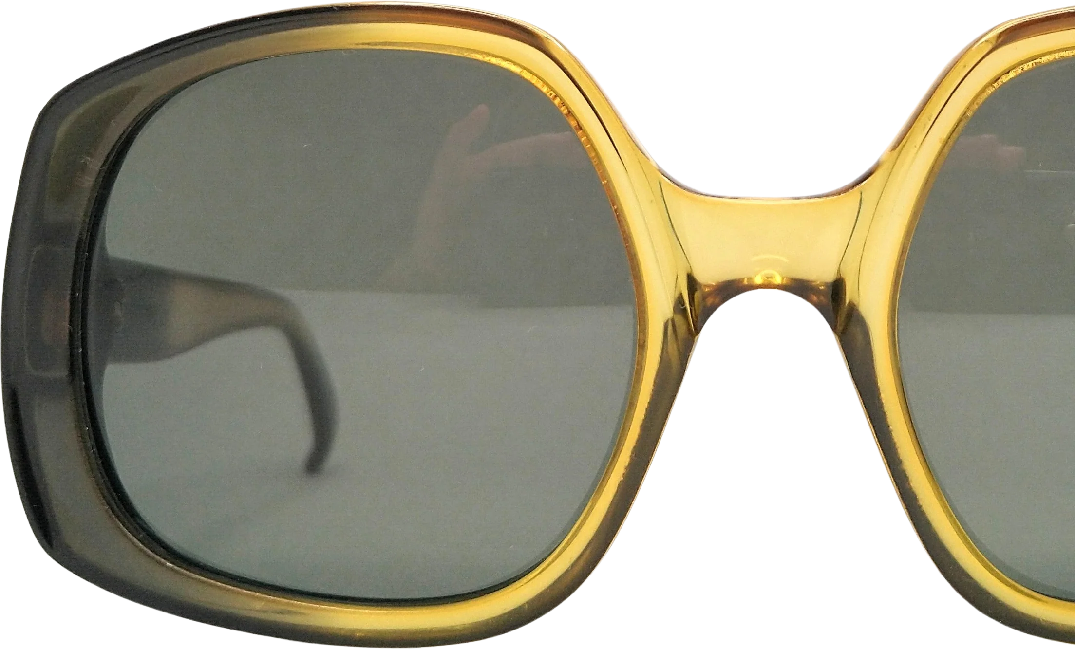 70s Vintage K10 Green Minimalist Sunglasses By Cobra X Optyl
