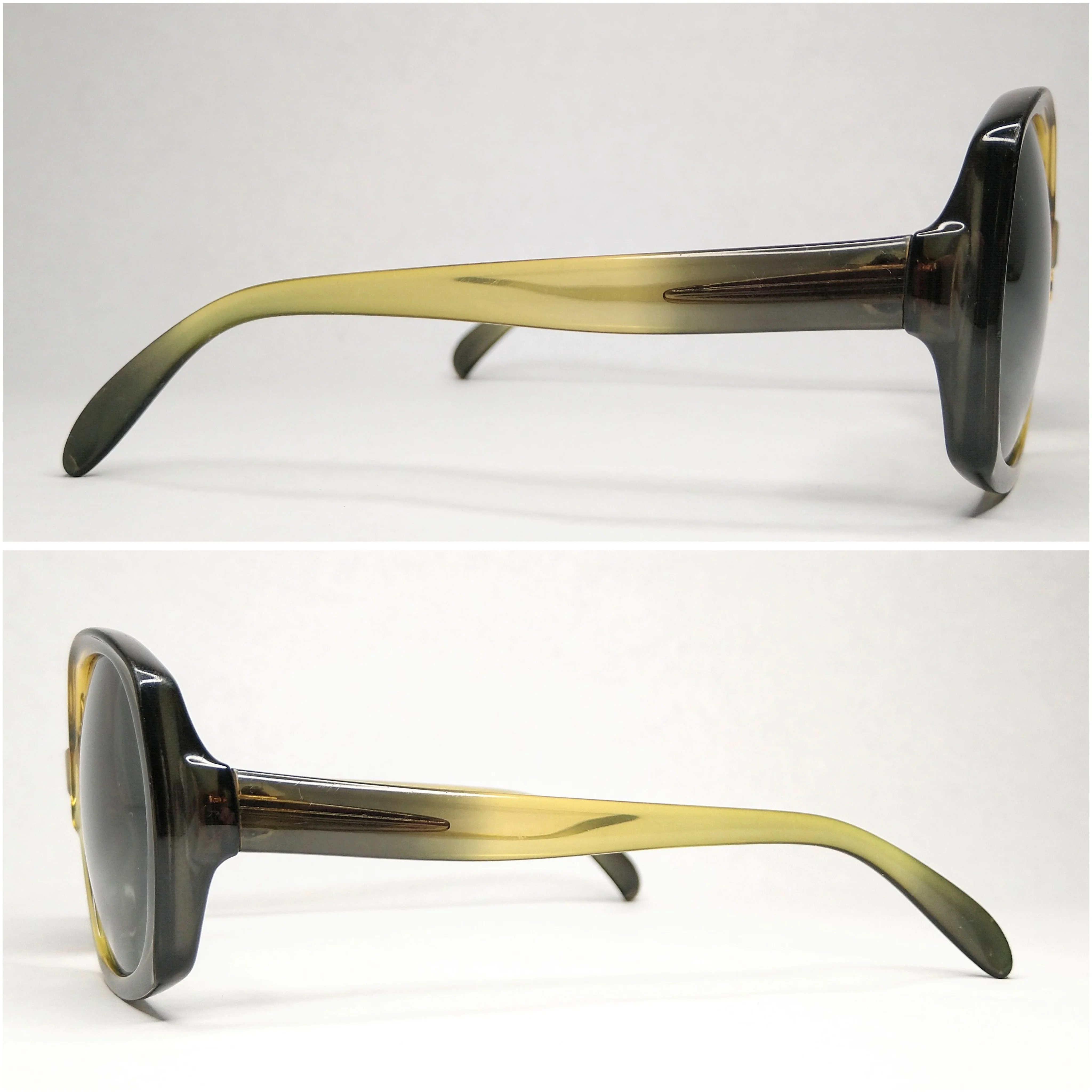 70s Vintage K10 Green Minimalist Sunglasses By Cobra X Optyl - Image 7
