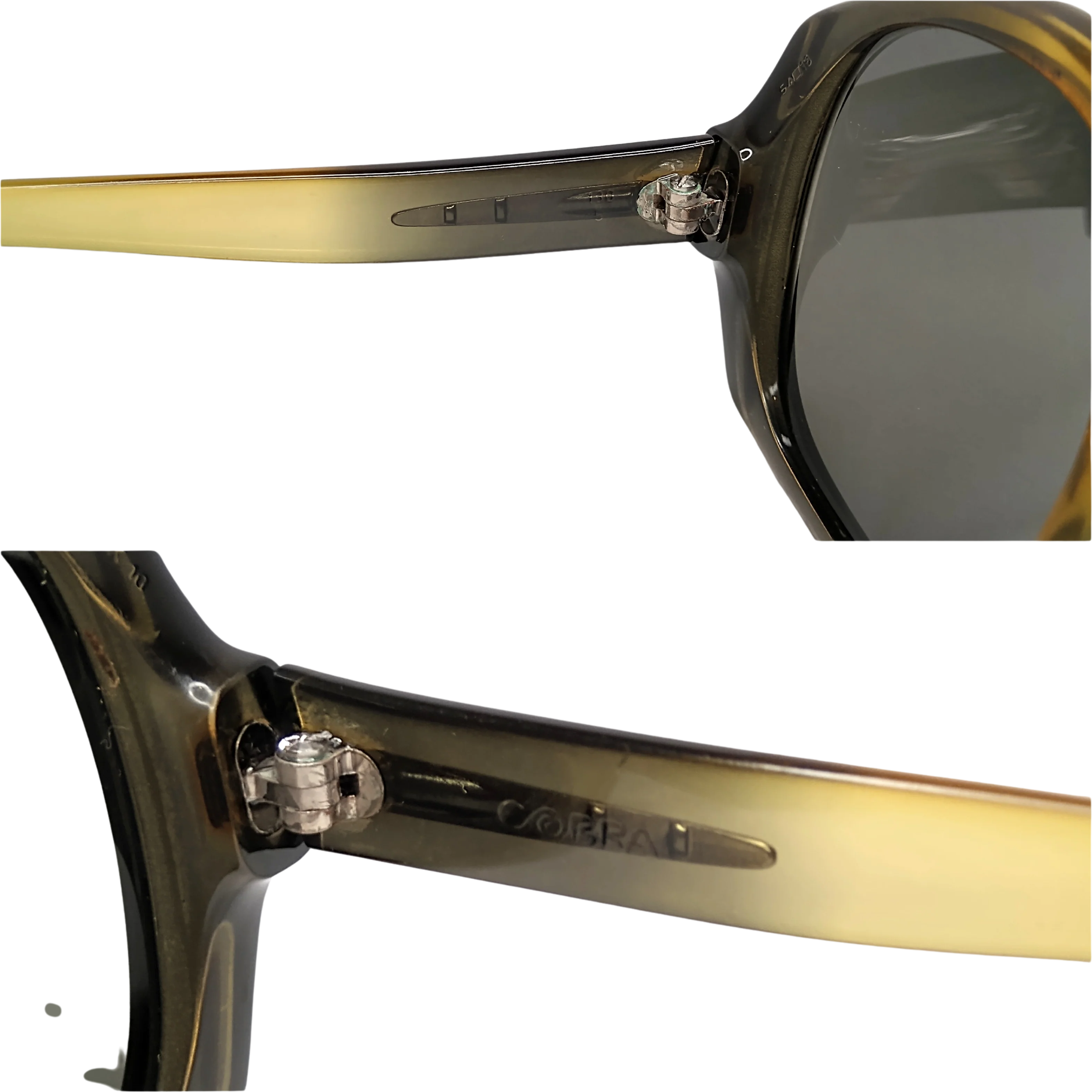 70s Vintage K10 Green Minimalist Sunglasses By Cobra X Optyl - Image 8