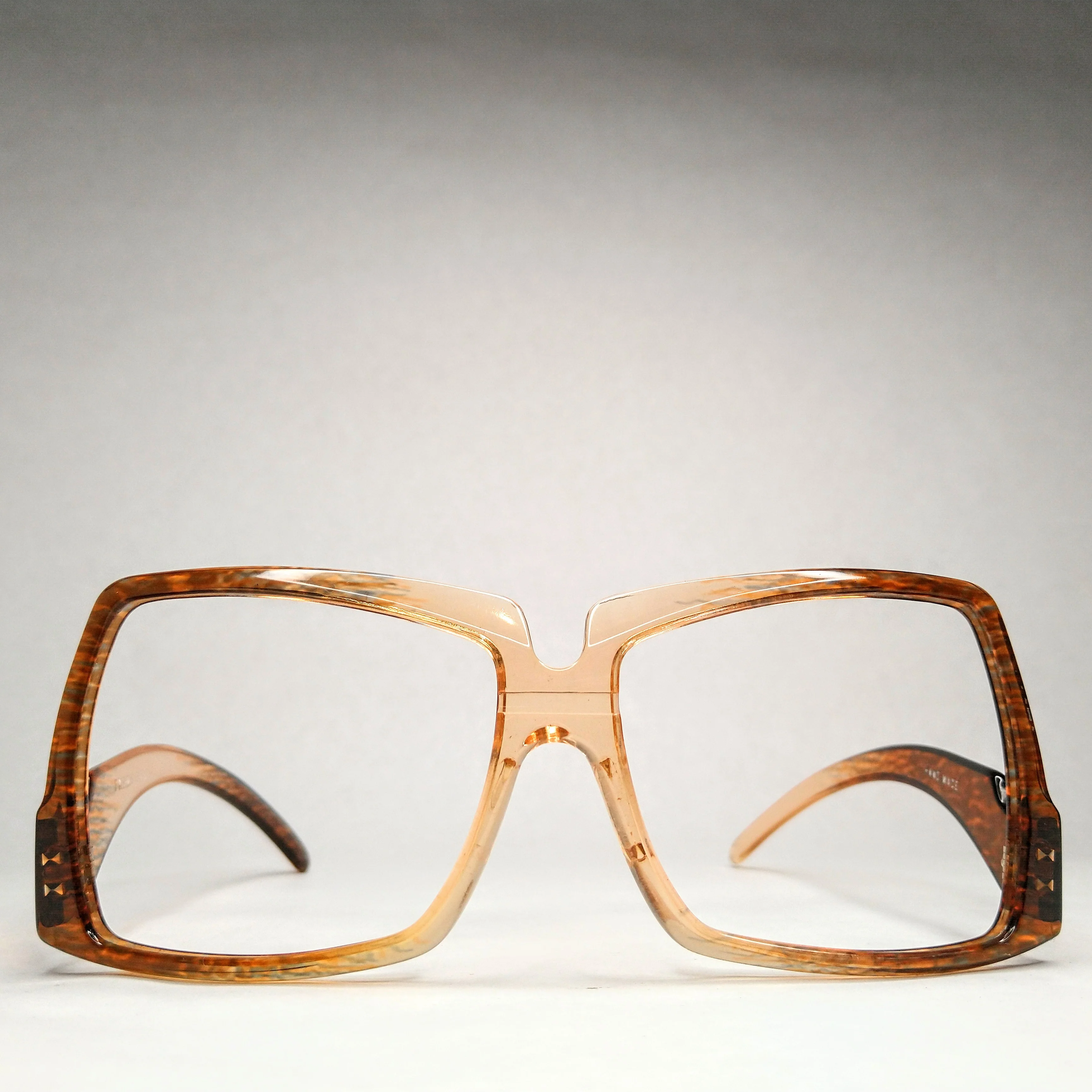 70s Vintage Oversized Sunglasses Eyeglasses Frame - Image 4