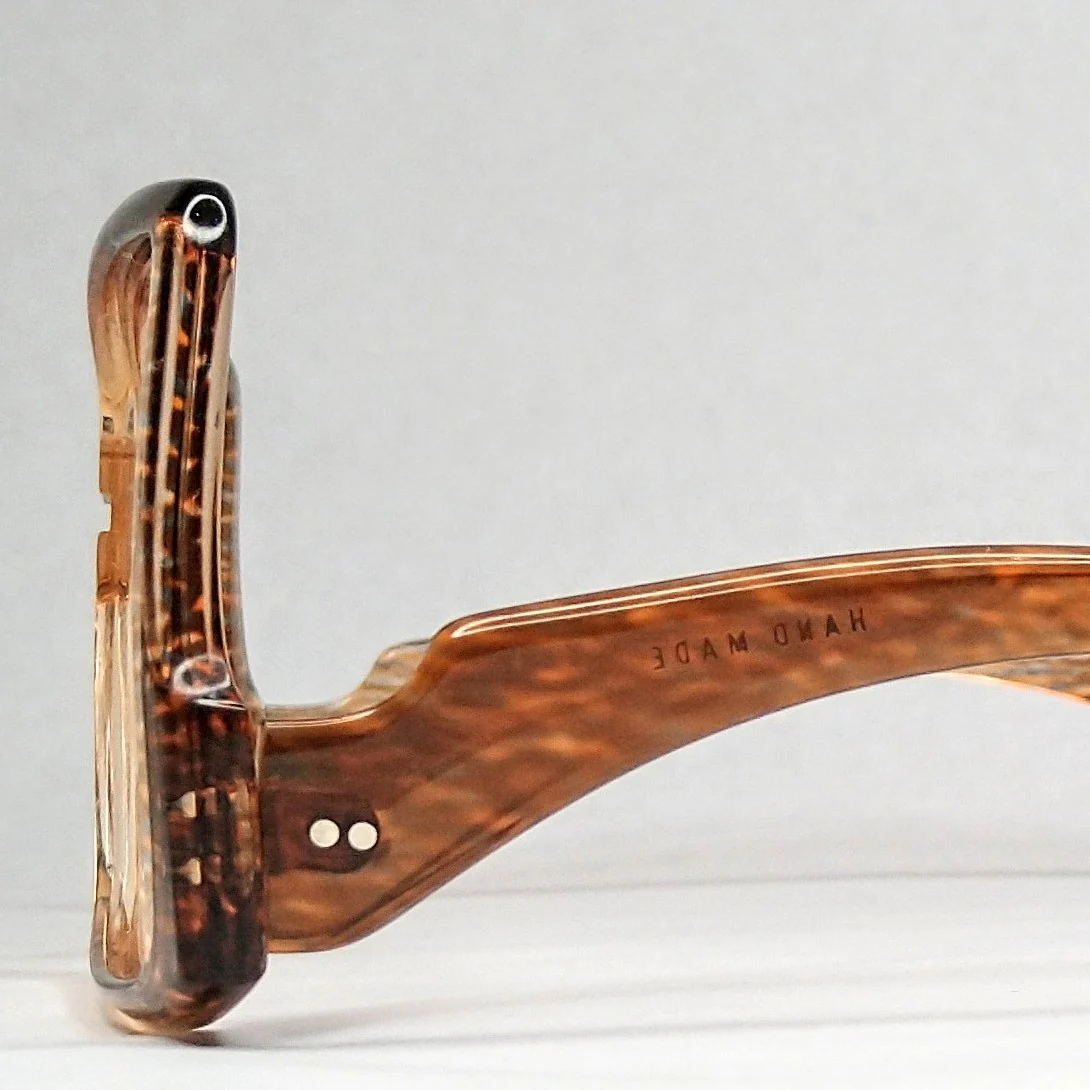 70s Vintage Oversized Sunglasses Eyeglasses Frame - Image 7