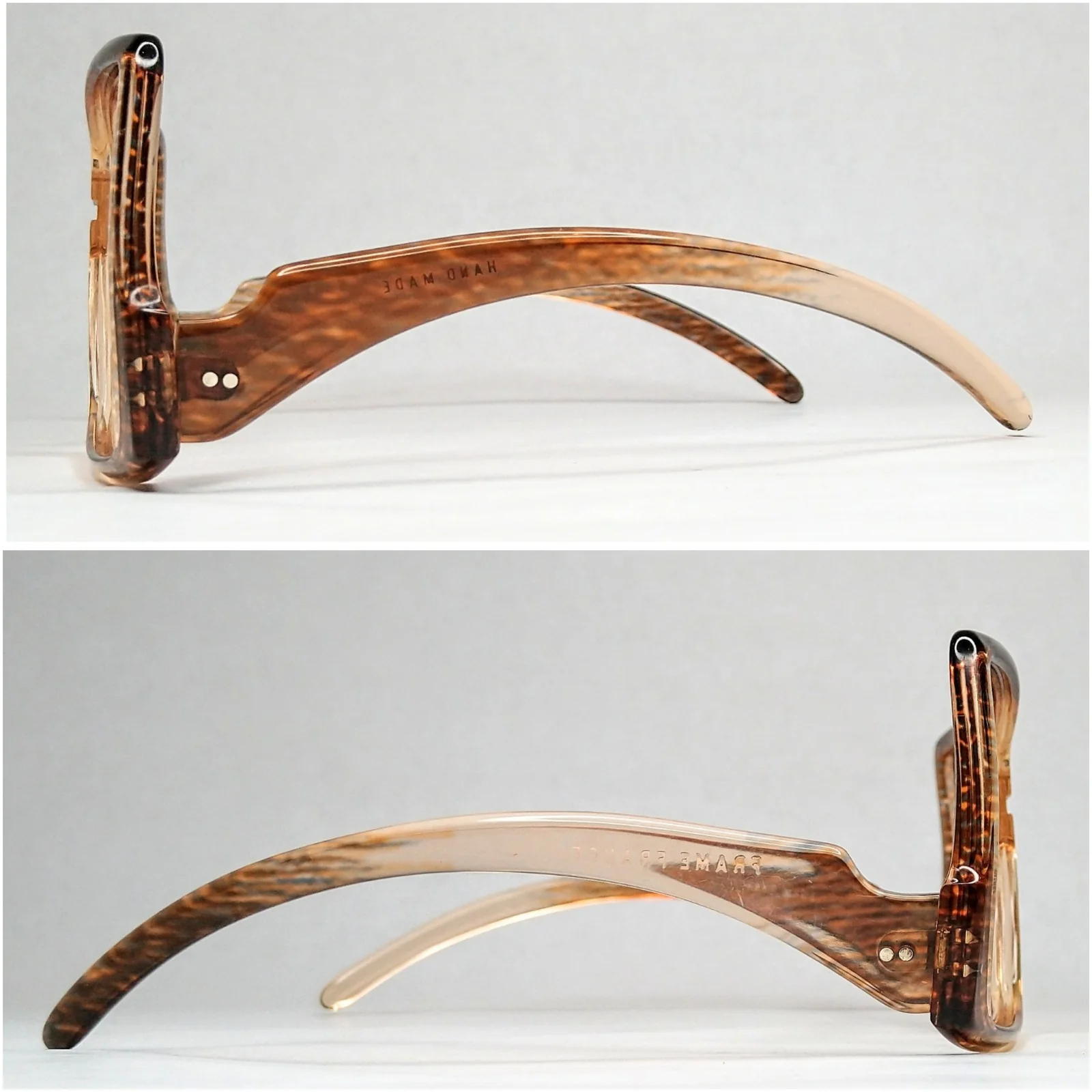 70s Vintage Oversized Sunglasses Eyeglasses Frame - Image 8